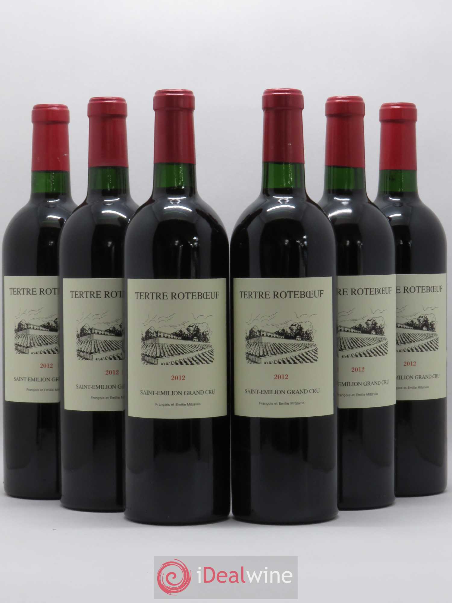 Château Tertre Roteboeuf 2012 - Lot de 6 bouteilles - 0