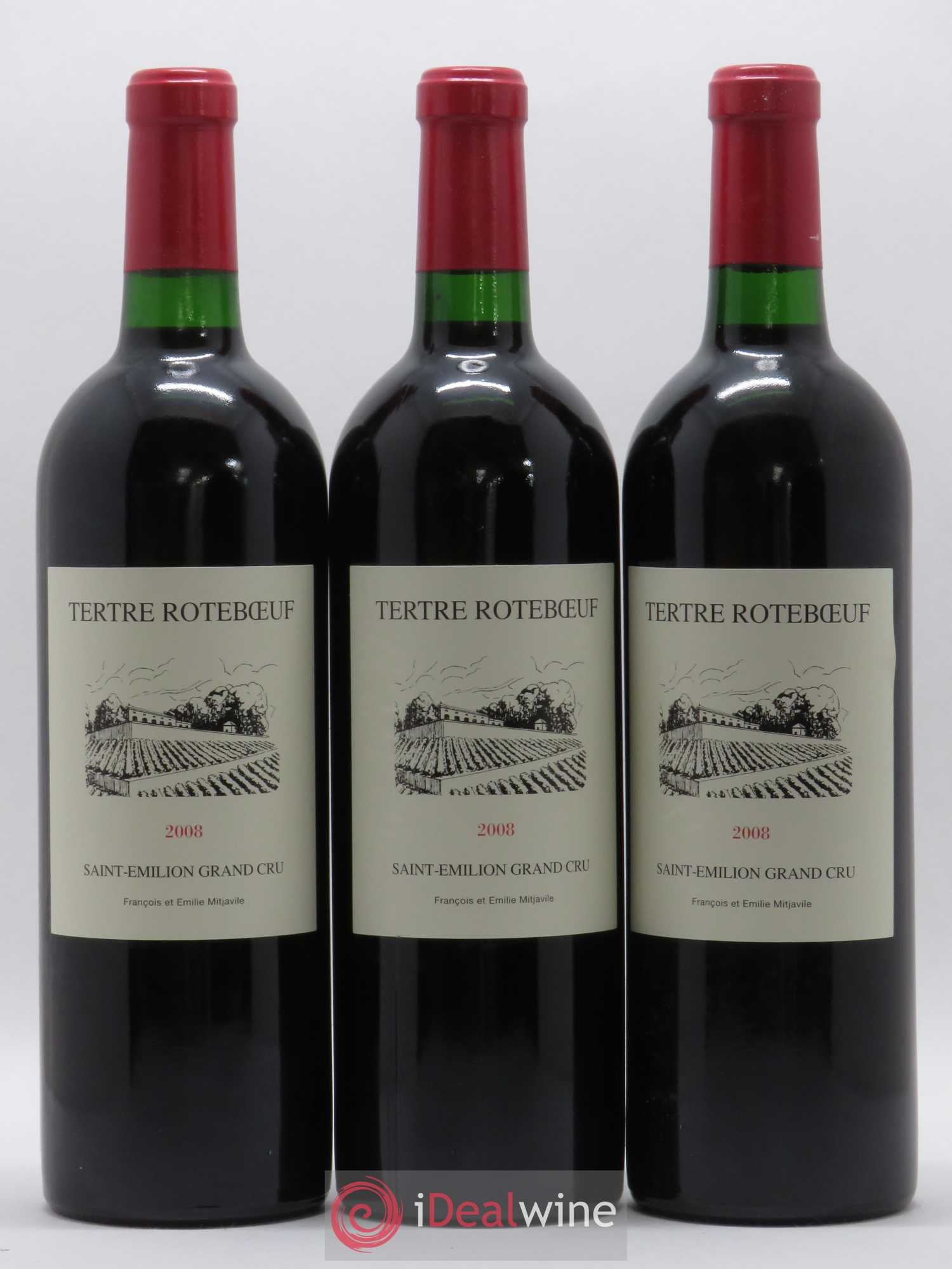 Château Tertre Roteboeuf 2008 - Posten von 6 Flaschen - 2