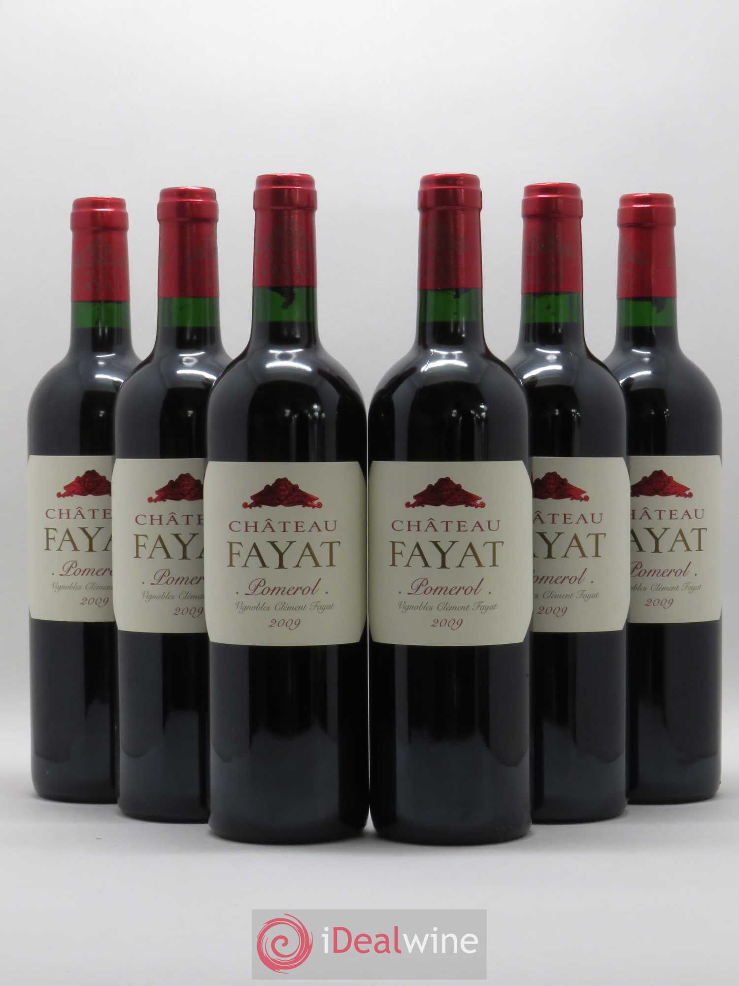Pomerol Château Fayat 2009 - Lot de 6 bouteilles - 0