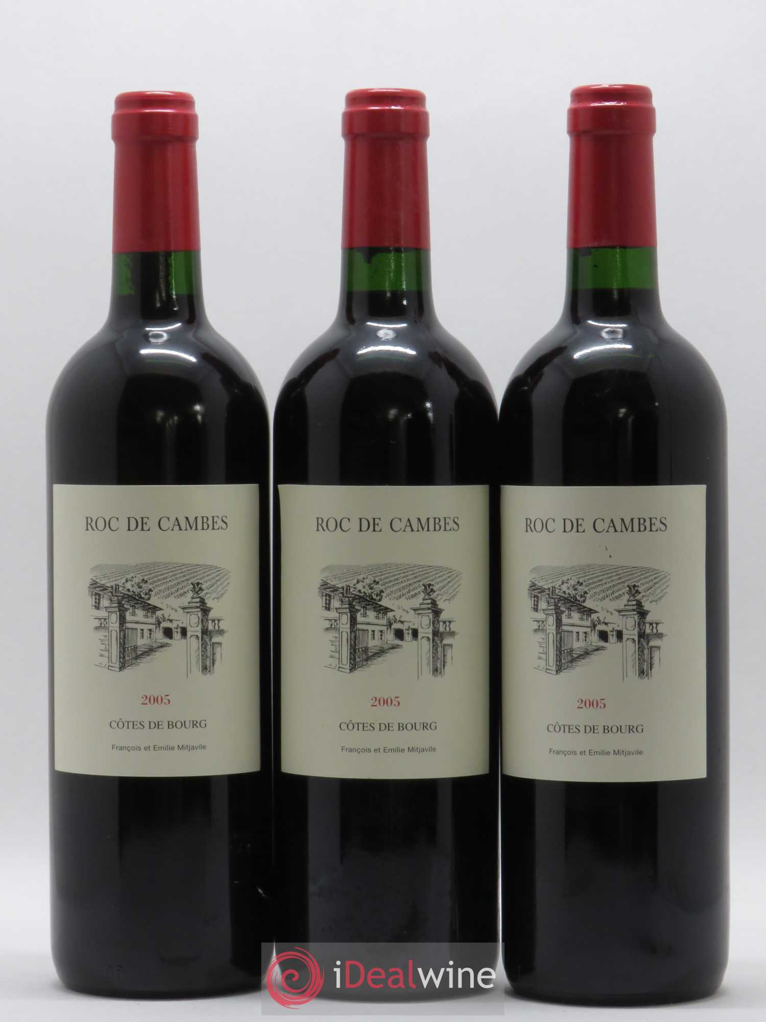Roc de Cambes 2005 - Posten von 12 Flaschen - 1