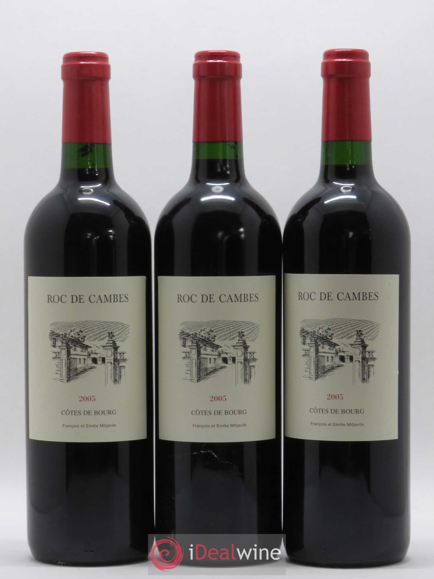 Roc de Cambes 2005 - Posten von 12 Flaschen - 2