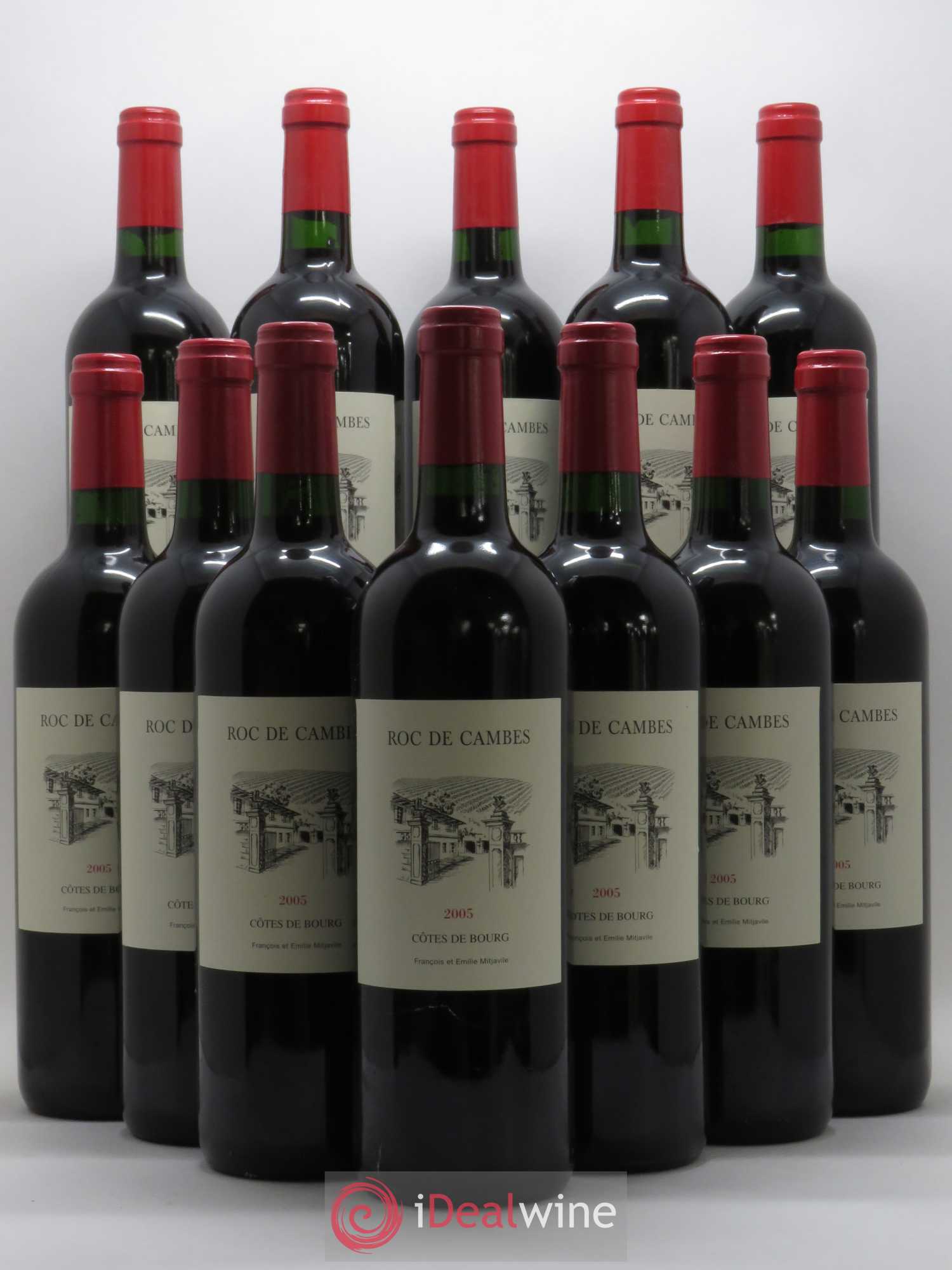 Roc de Cambes 2005 - Posten von 12 Flaschen - 0