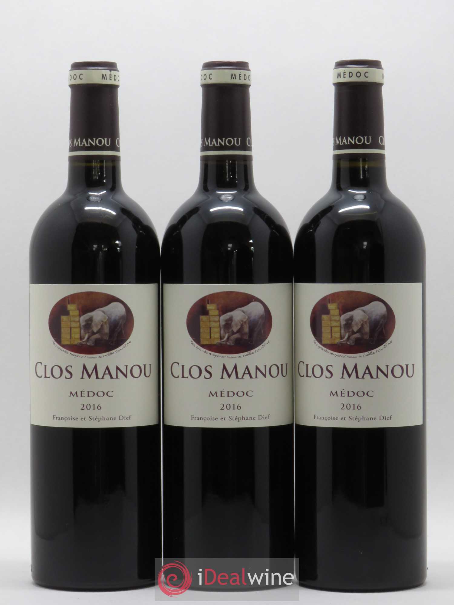 Clos Manou 2016 - Lot de 6 bouteilles - 2