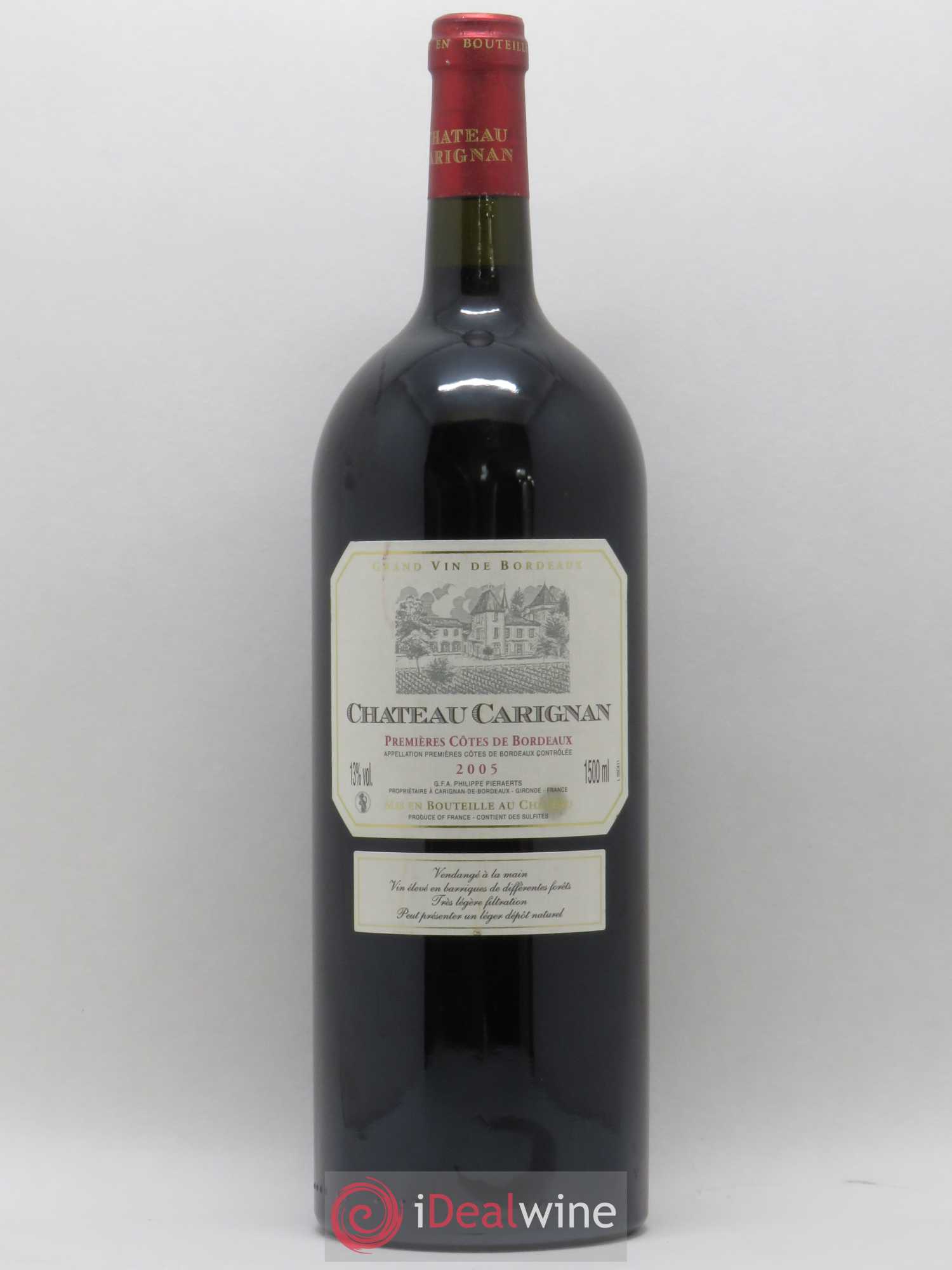 Premières Côtes de Bordeaux Château Carignan 2005 - Posten von 1 Magnum - 0