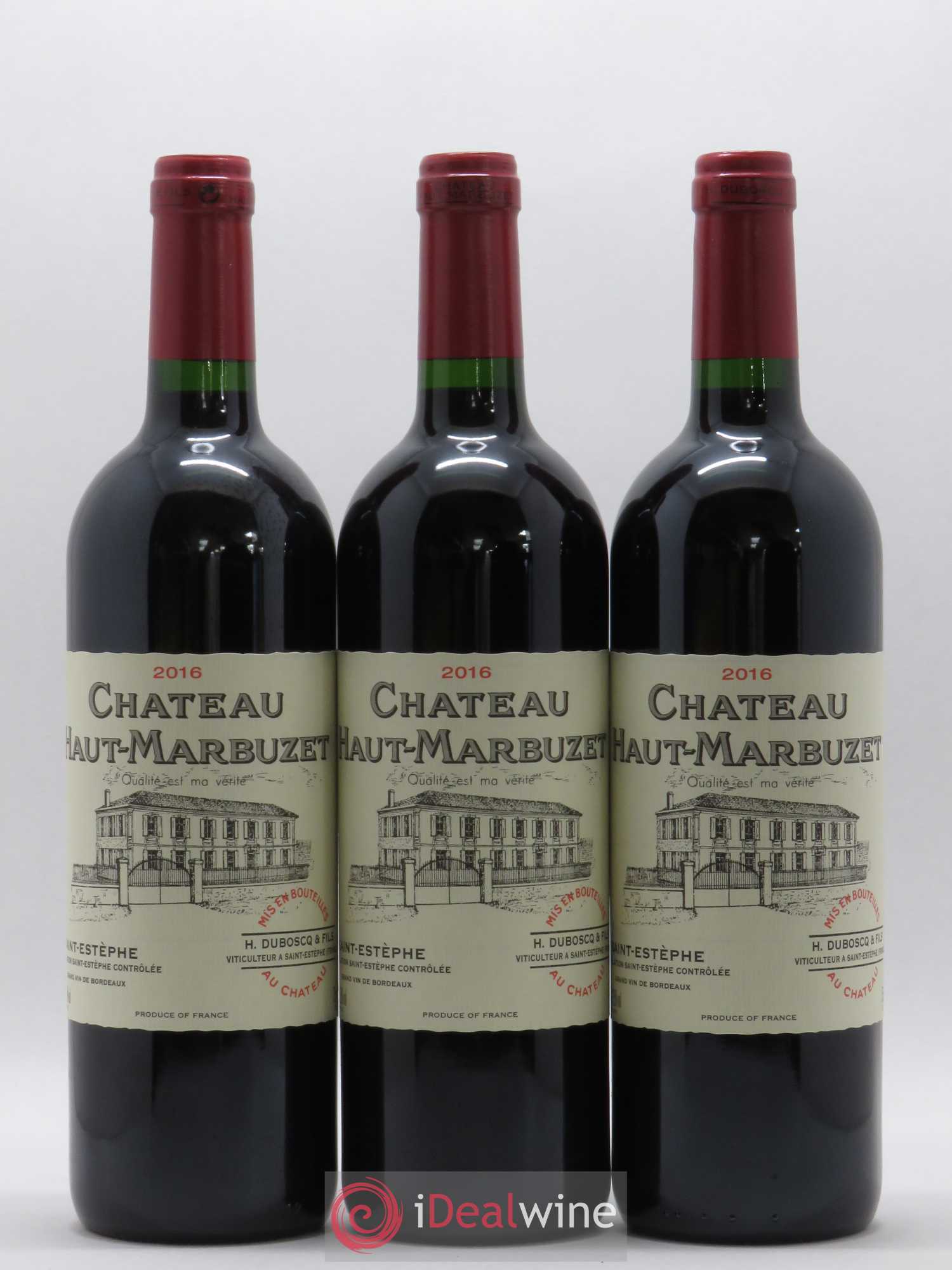 Château Haut Marbuzet 2016 - Lot de 12 bouteilles - 3