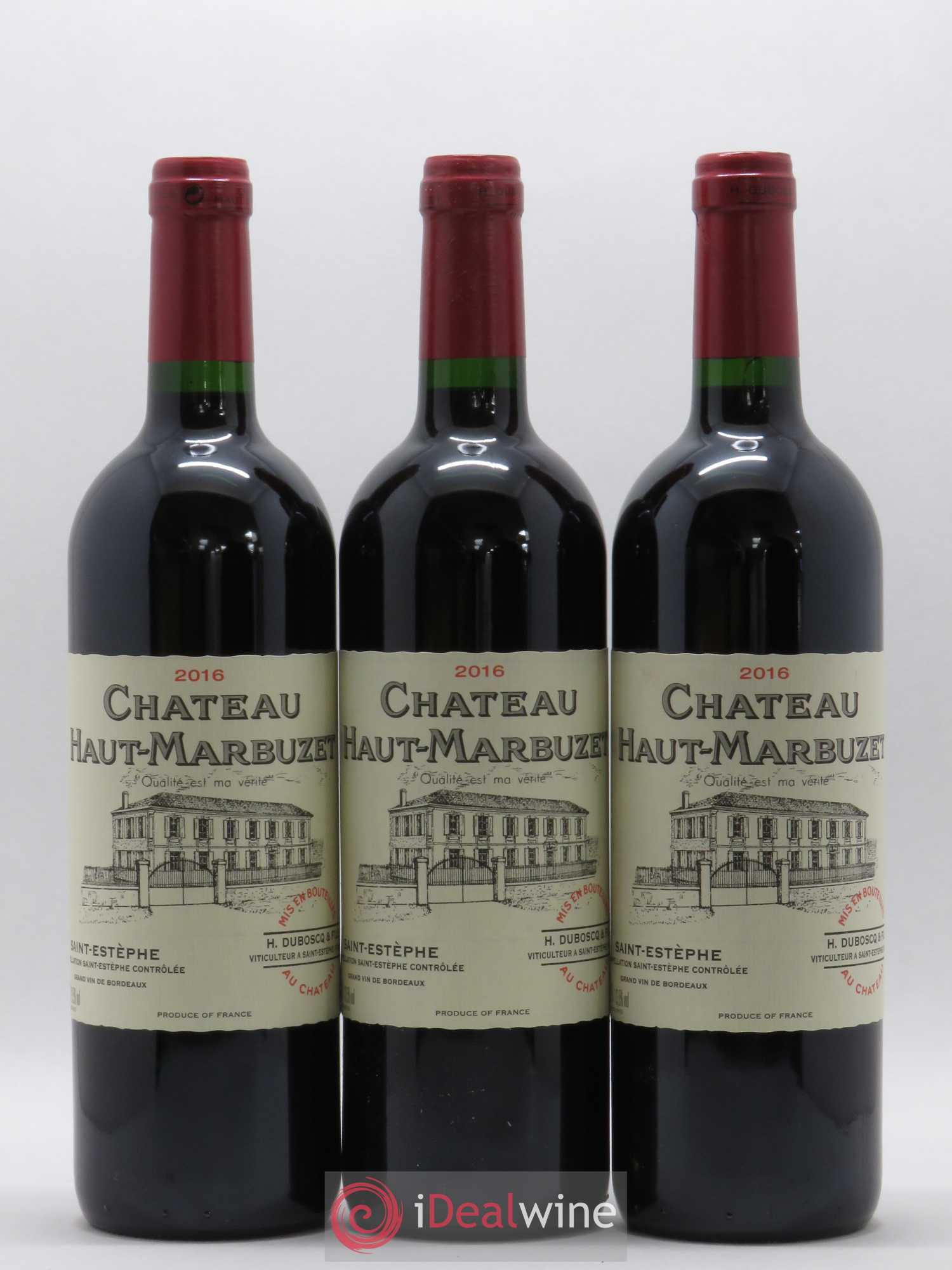 Château Haut Marbuzet 2016 - Lot de 12 bouteilles - 4