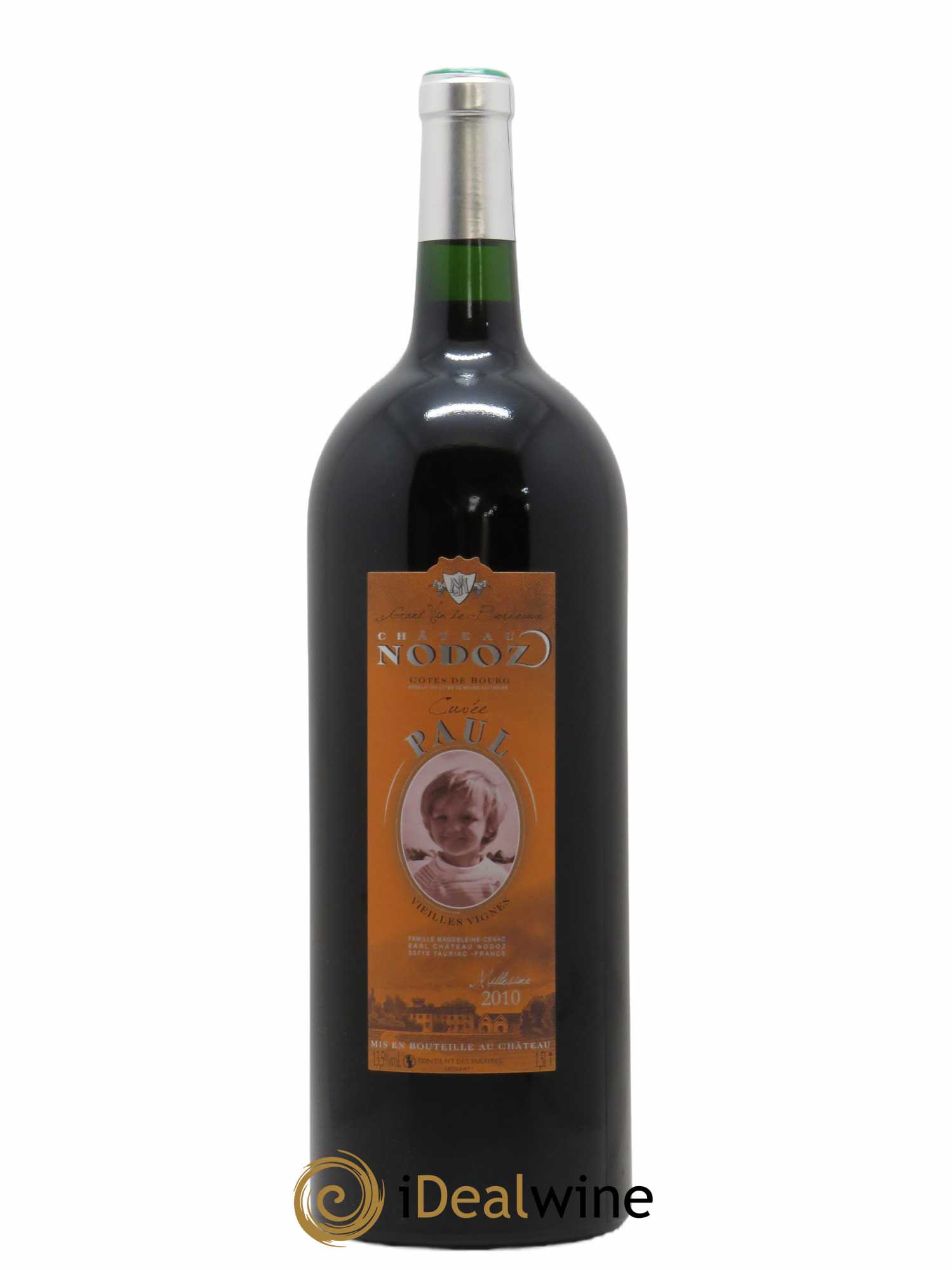 Côtes de Bourg Cuvée Paul Château Nodoz 2010 - Lot of 1 magnum - 0
