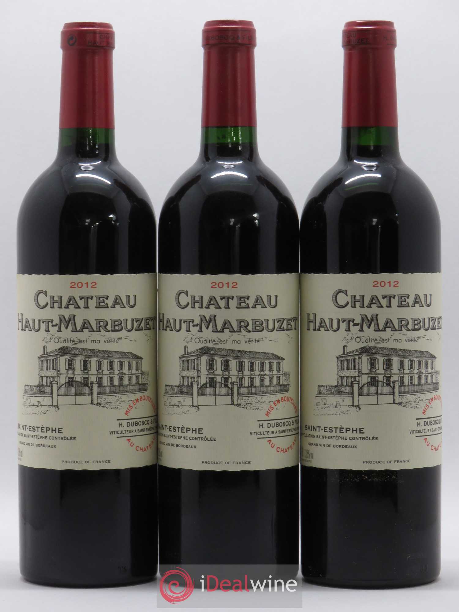 Château Haut Marbuzet 2012 - Lot de 12 bouteilles - 3