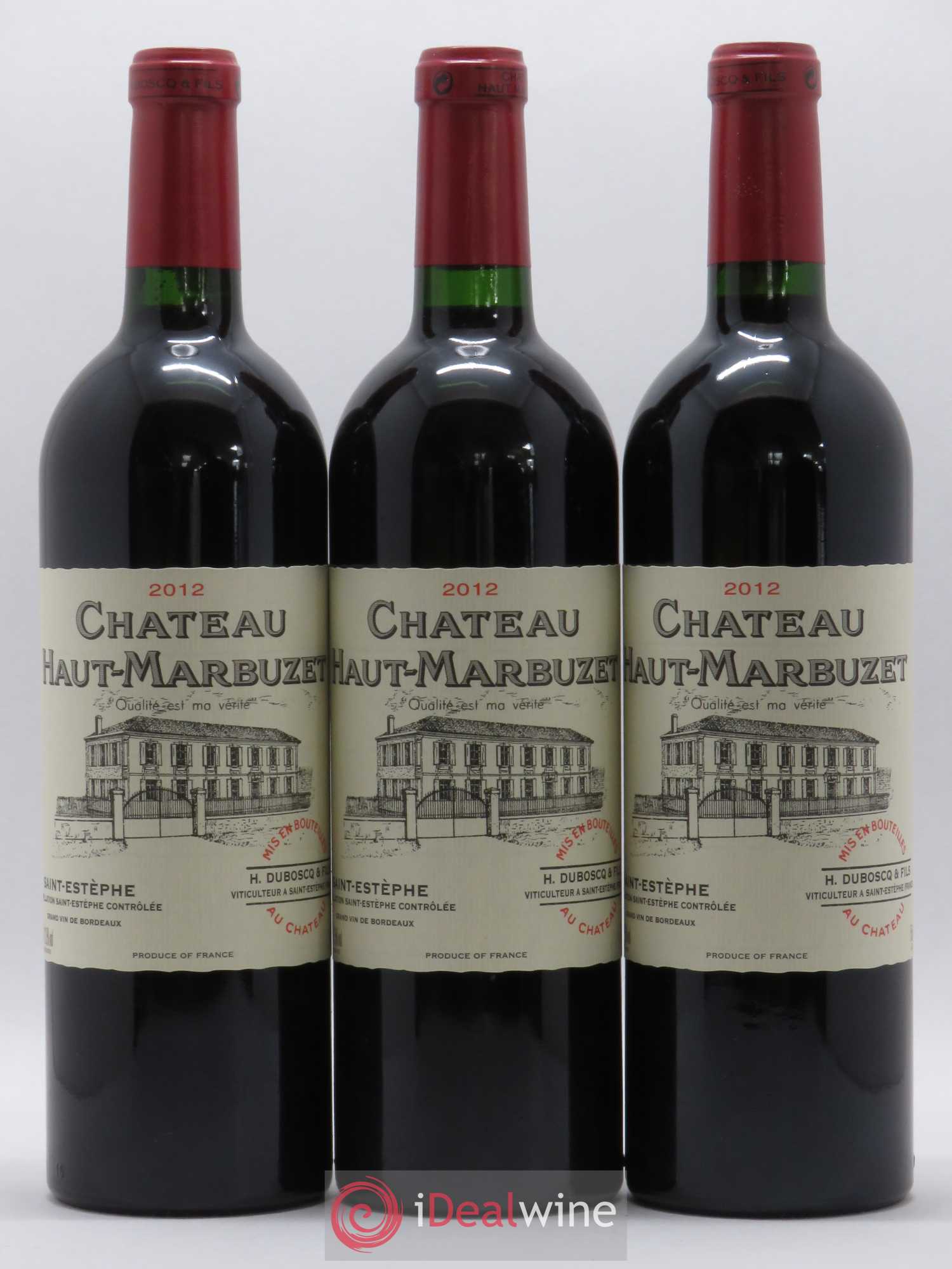 Château Haut Marbuzet 2012 - Lot de 12 bouteilles - 4
