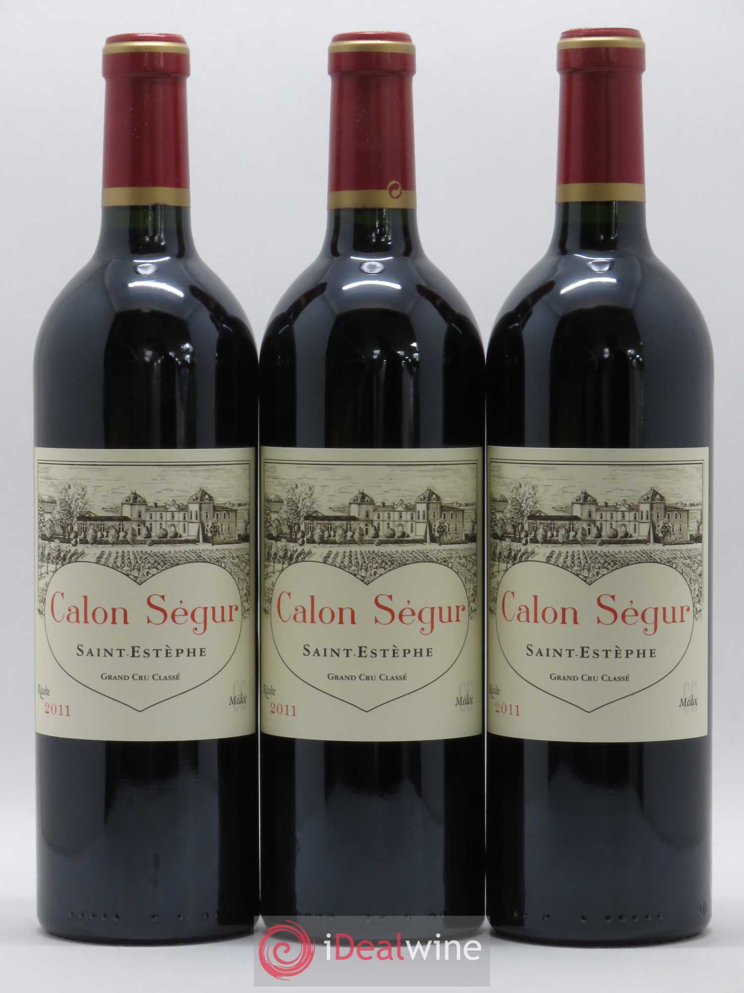 Château Calon Ségur 3ème Grand Cru Classé 2011 - Lot de 6 bouteilles - 2