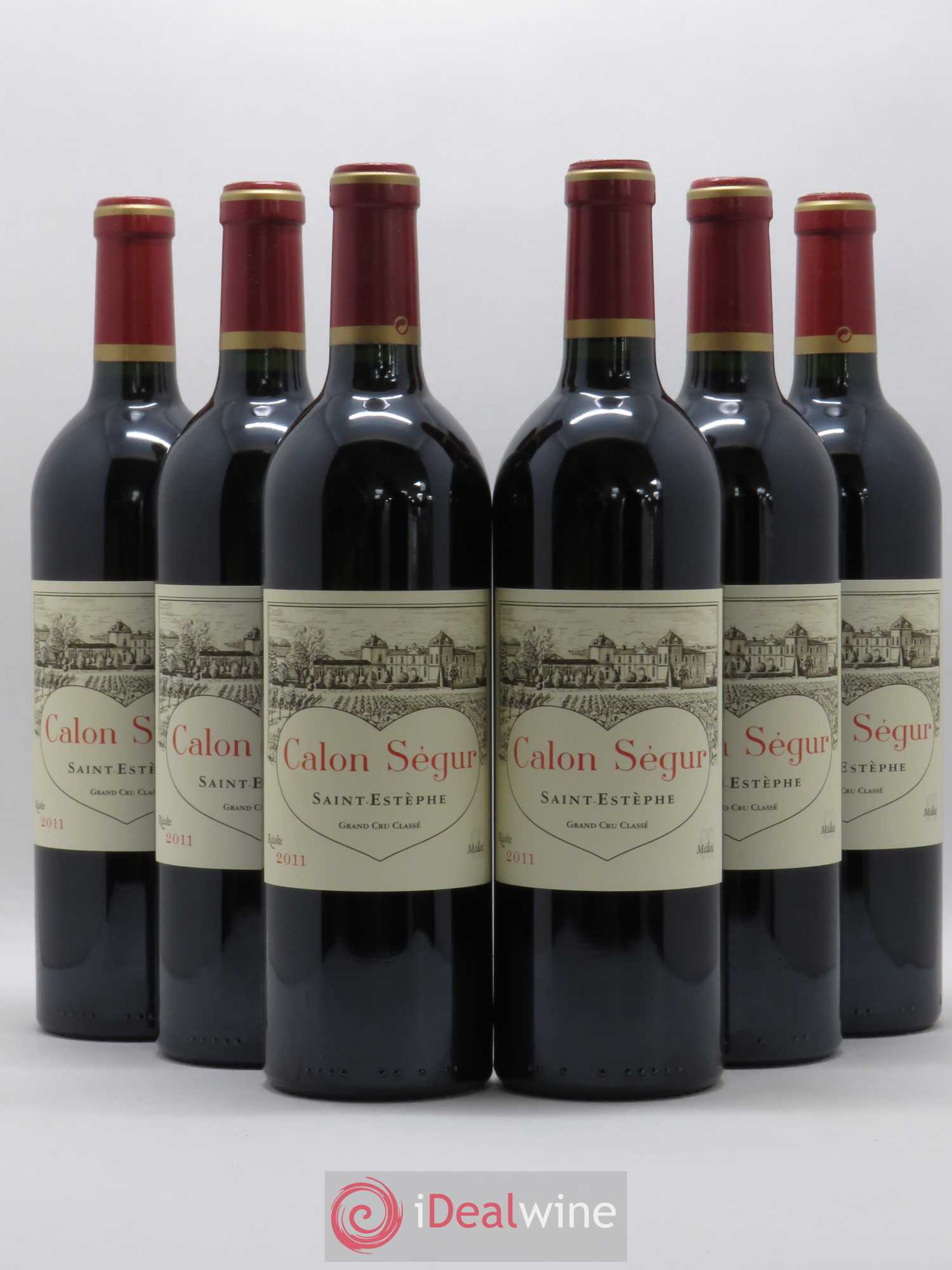 Château Calon Ségur 3ème Grand Cru Classé 2011 - Lot de 6 bouteilles - 0