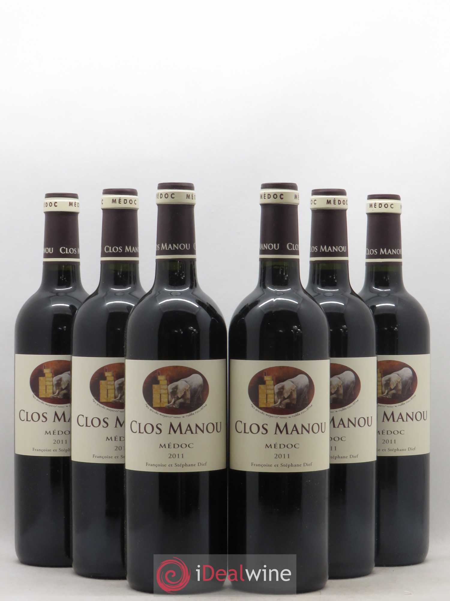 Clos Manou 2011 - Lot de 6 bouteilles - 0