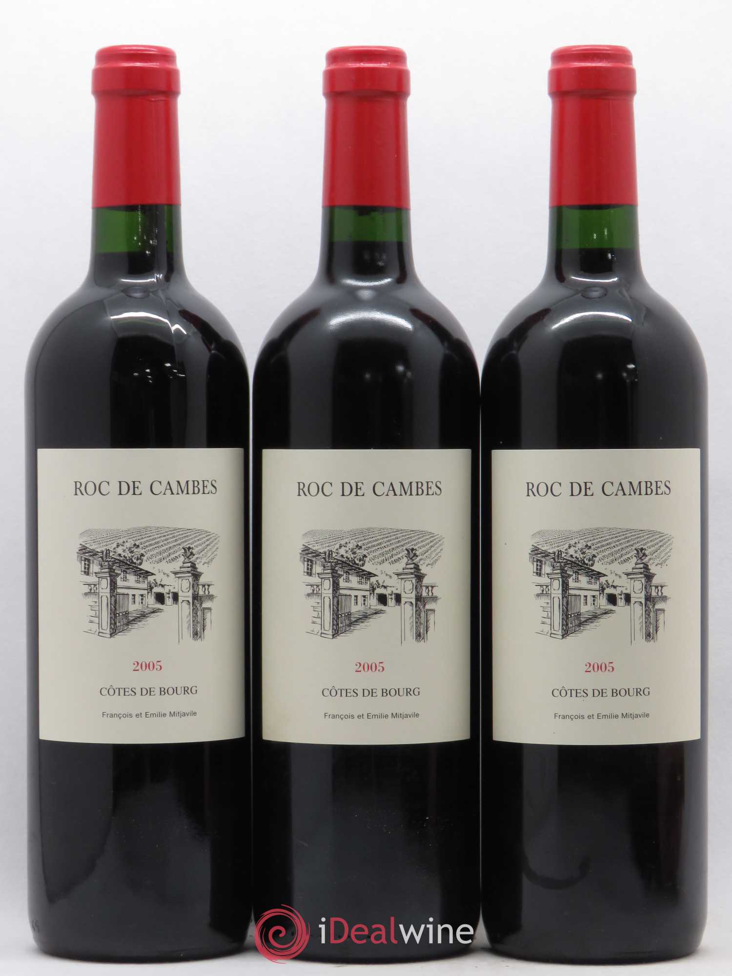 Roc de Cambes 2005 - Posten von 12 Flaschen - 1