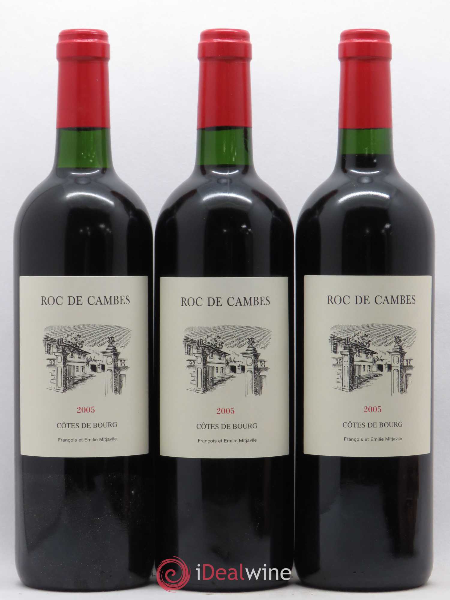Roc de Cambes 2005 - Posten von 12 Flaschen - 2