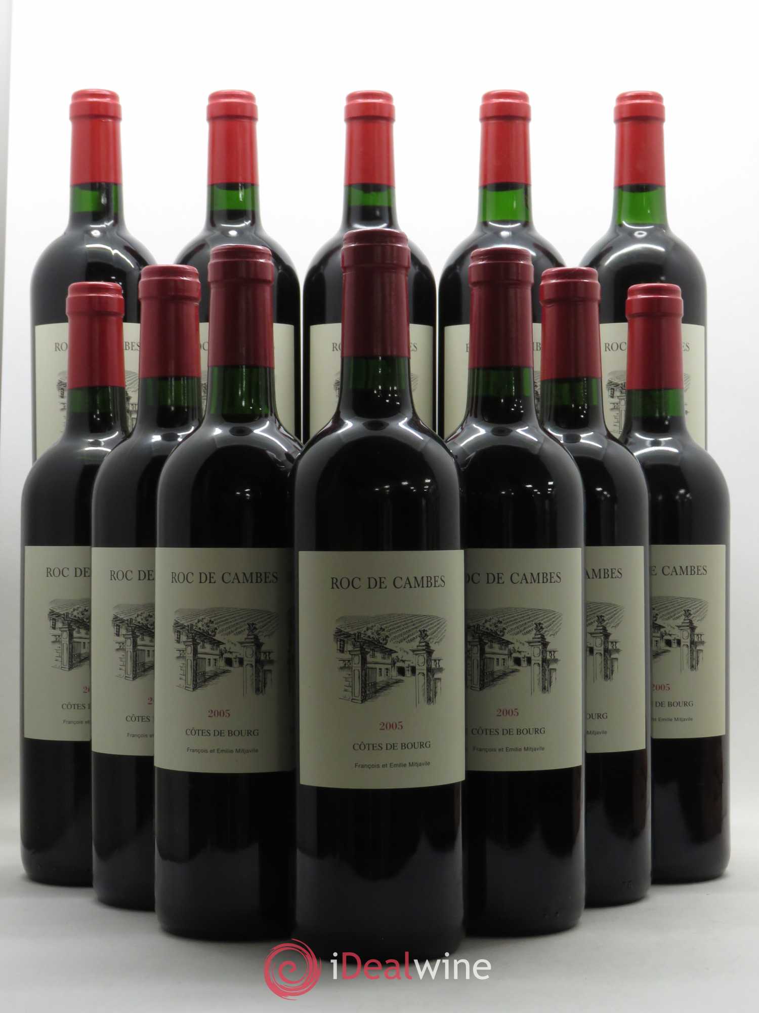 Roc de Cambes 2005 - Posten von 12 Flaschen - 0