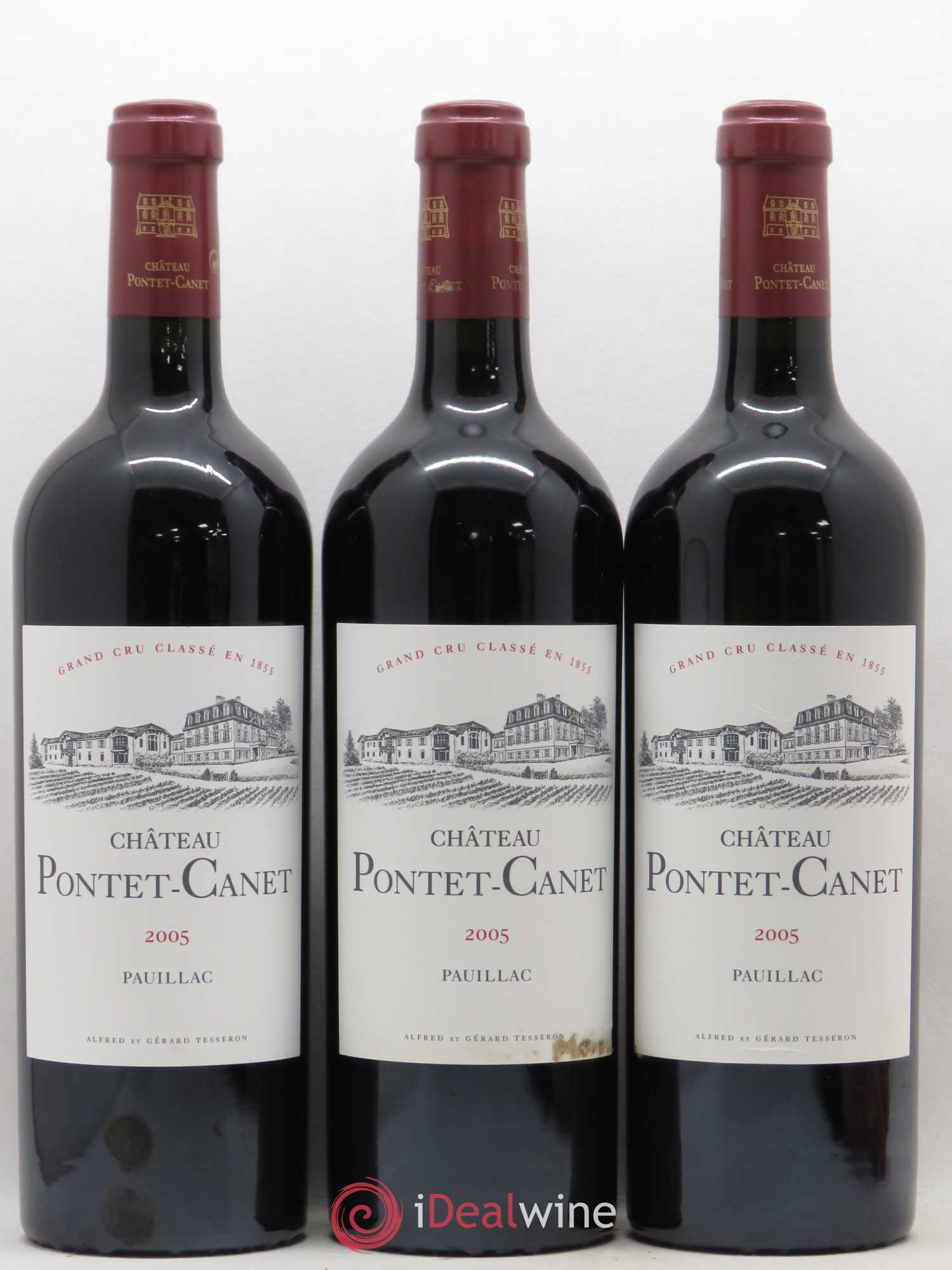 Château Pontet Canet 5ème Grand Cru Classé 2005 - Lot de 12 bouteilles - 4