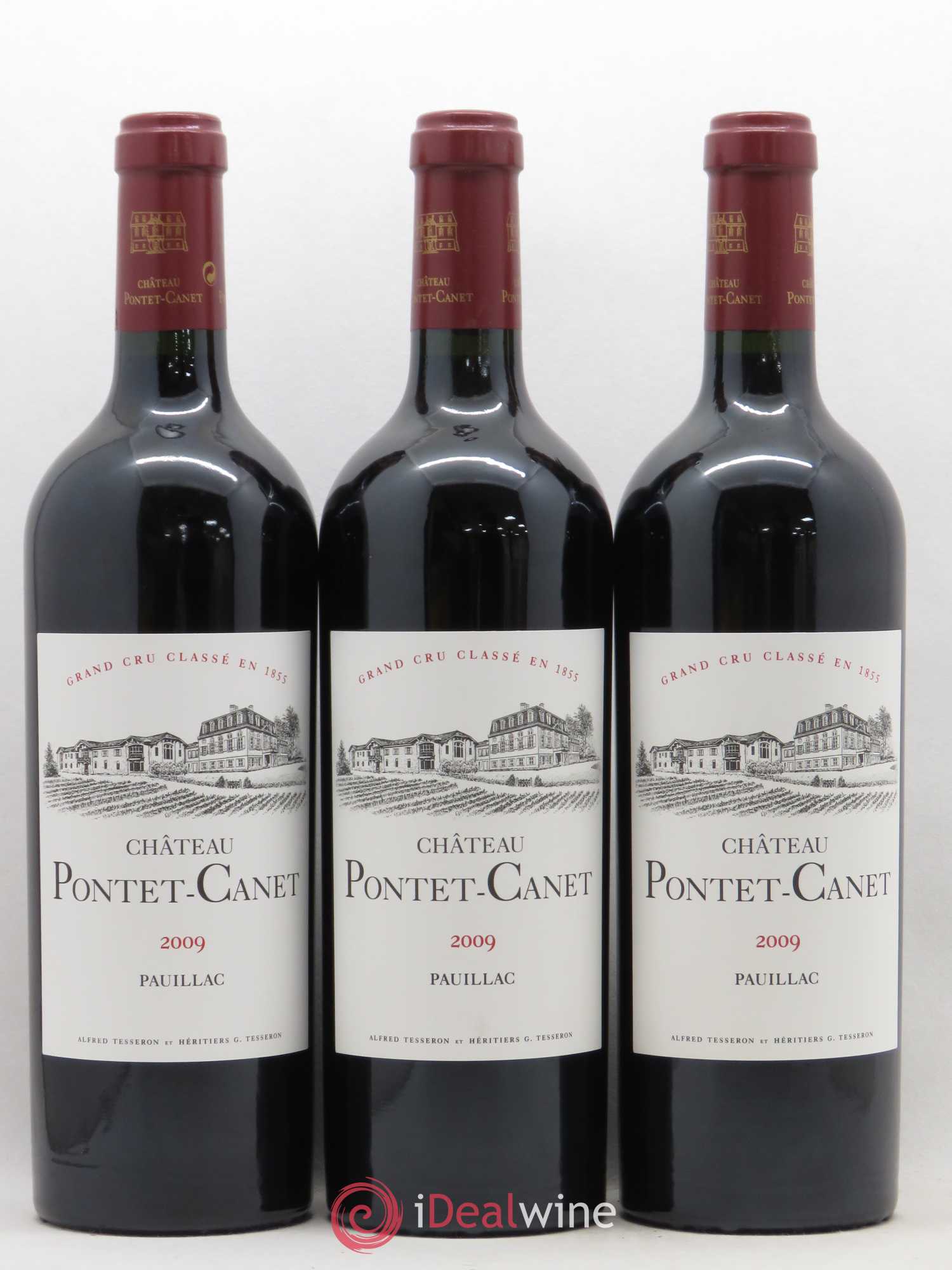Château Pontet Canet 5ème Grand Cru Classé 2009 - Lot de 6 bouteilles - 3