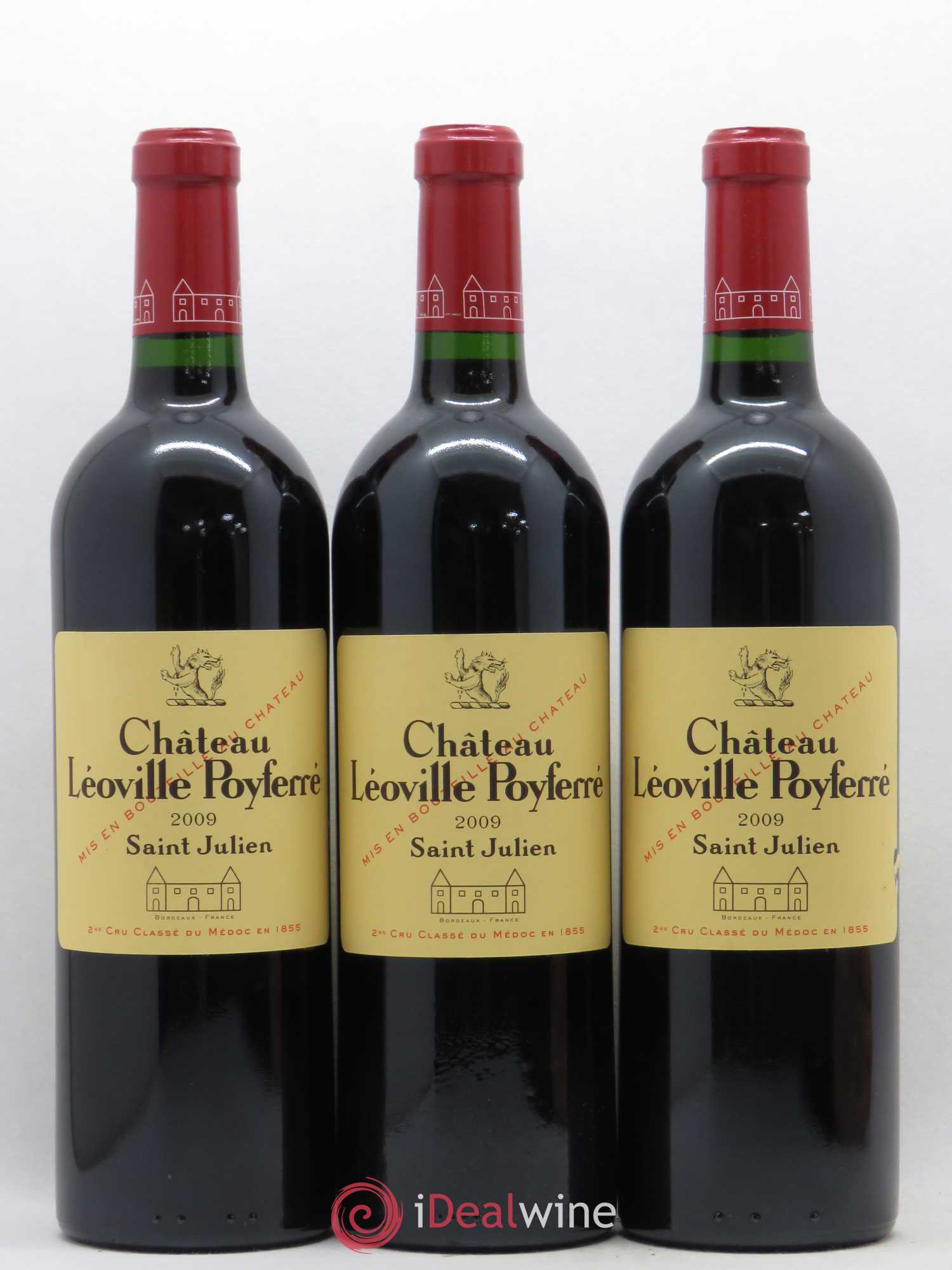 Château Léoville Poyferré 2ème Grand Cru Classé 2009 - Lot de 6 bouteilles - 3