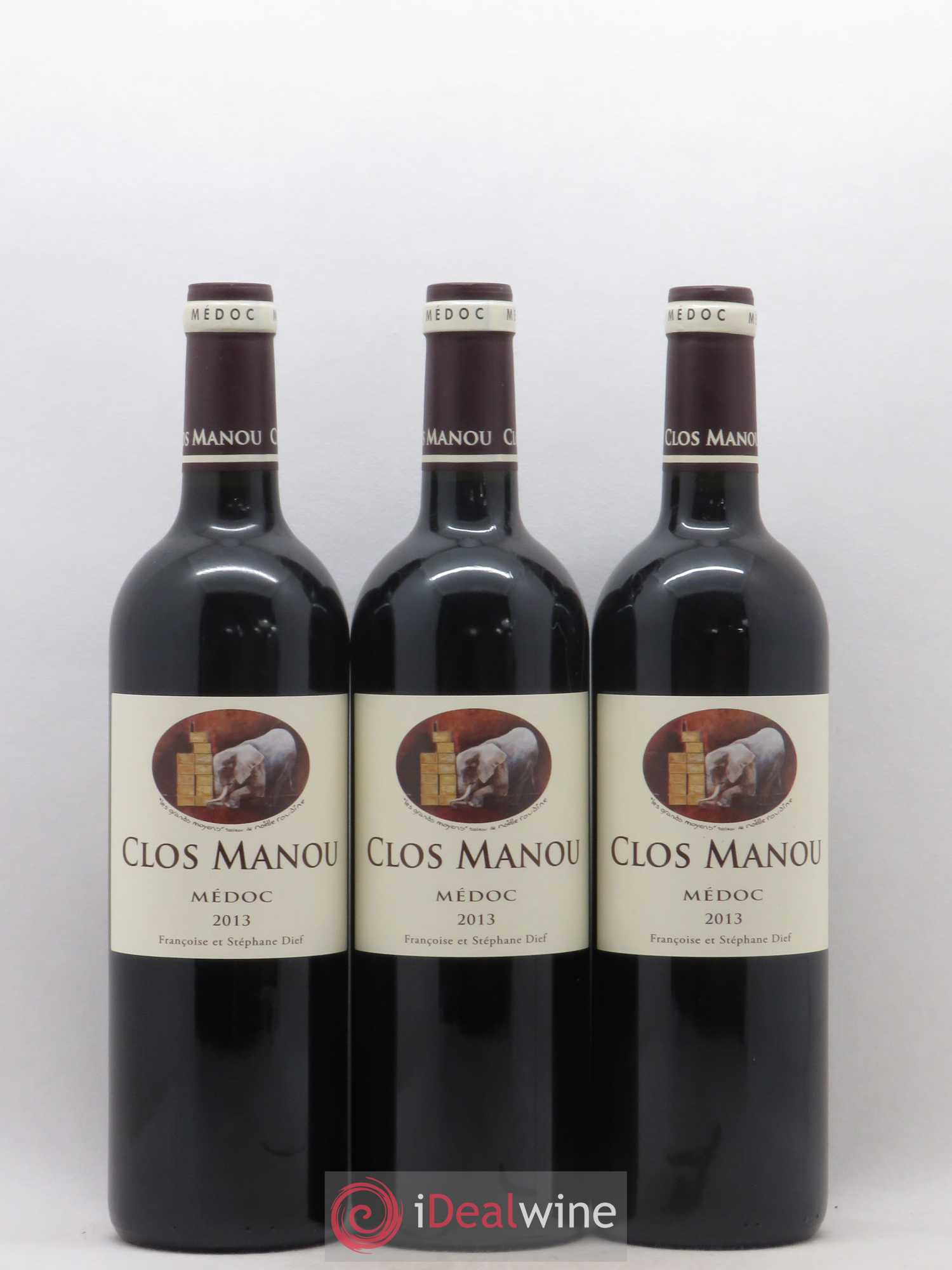 Clos Manou 2013 - Lot de 6 bouteilles - 1