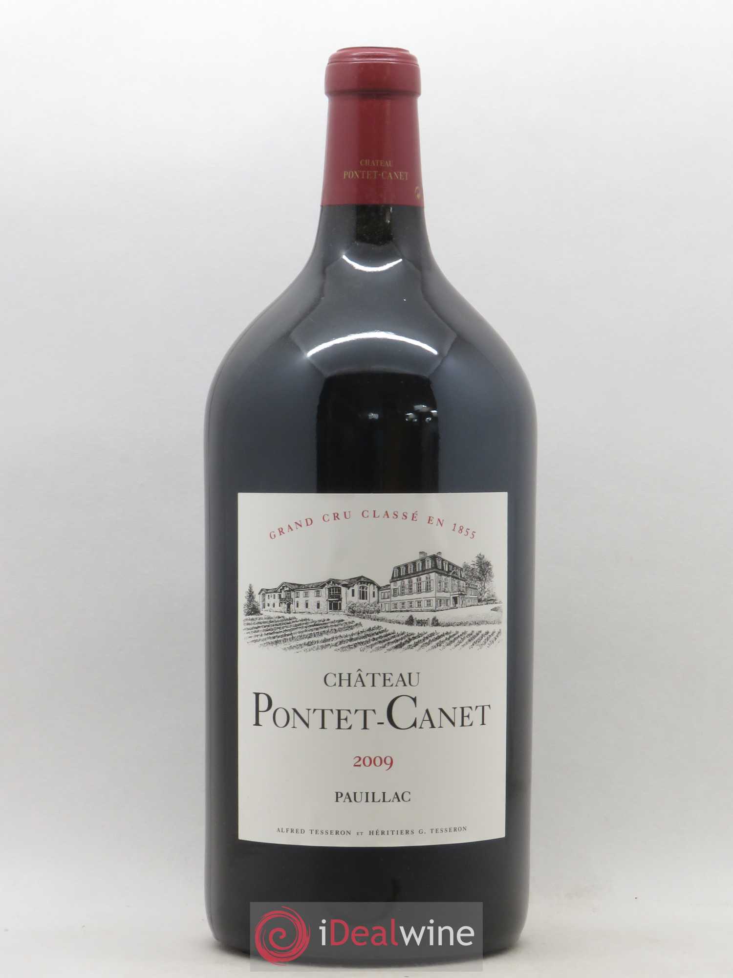 Château Pontet Canet 5ème Grand Cru Classé 2009 - Lot de 1 double magnum - 0