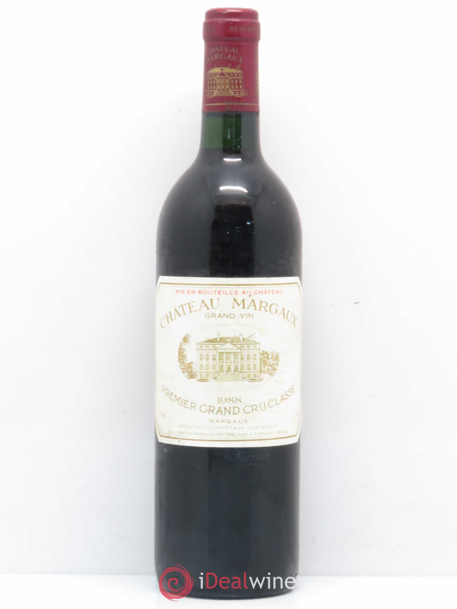 Château Margaux 1er Grand Cru Classé 1988 - Lot de 1 bouteille - 0