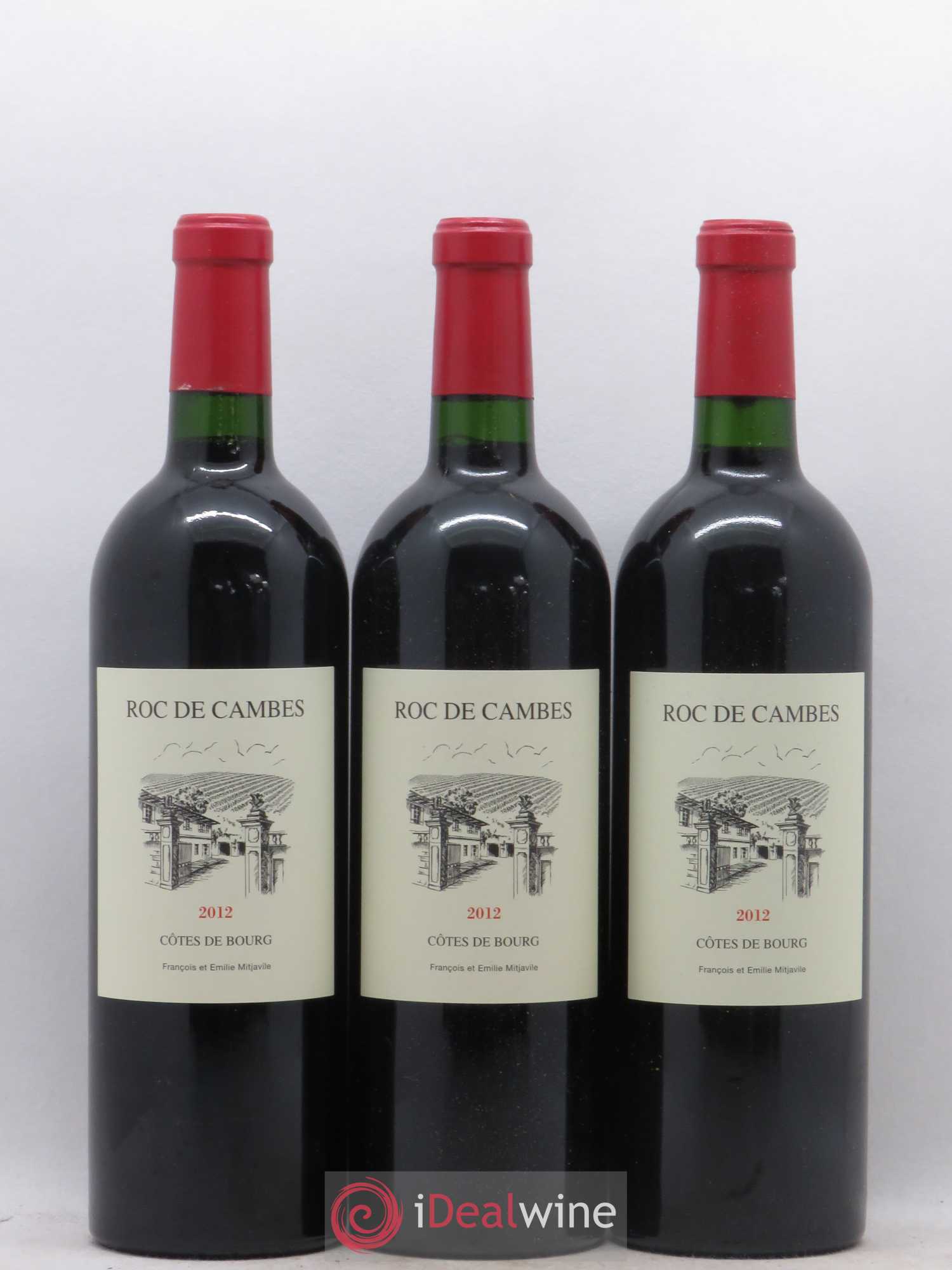 Roc de Cambes 2012 - Lot of 12 bottles - 1