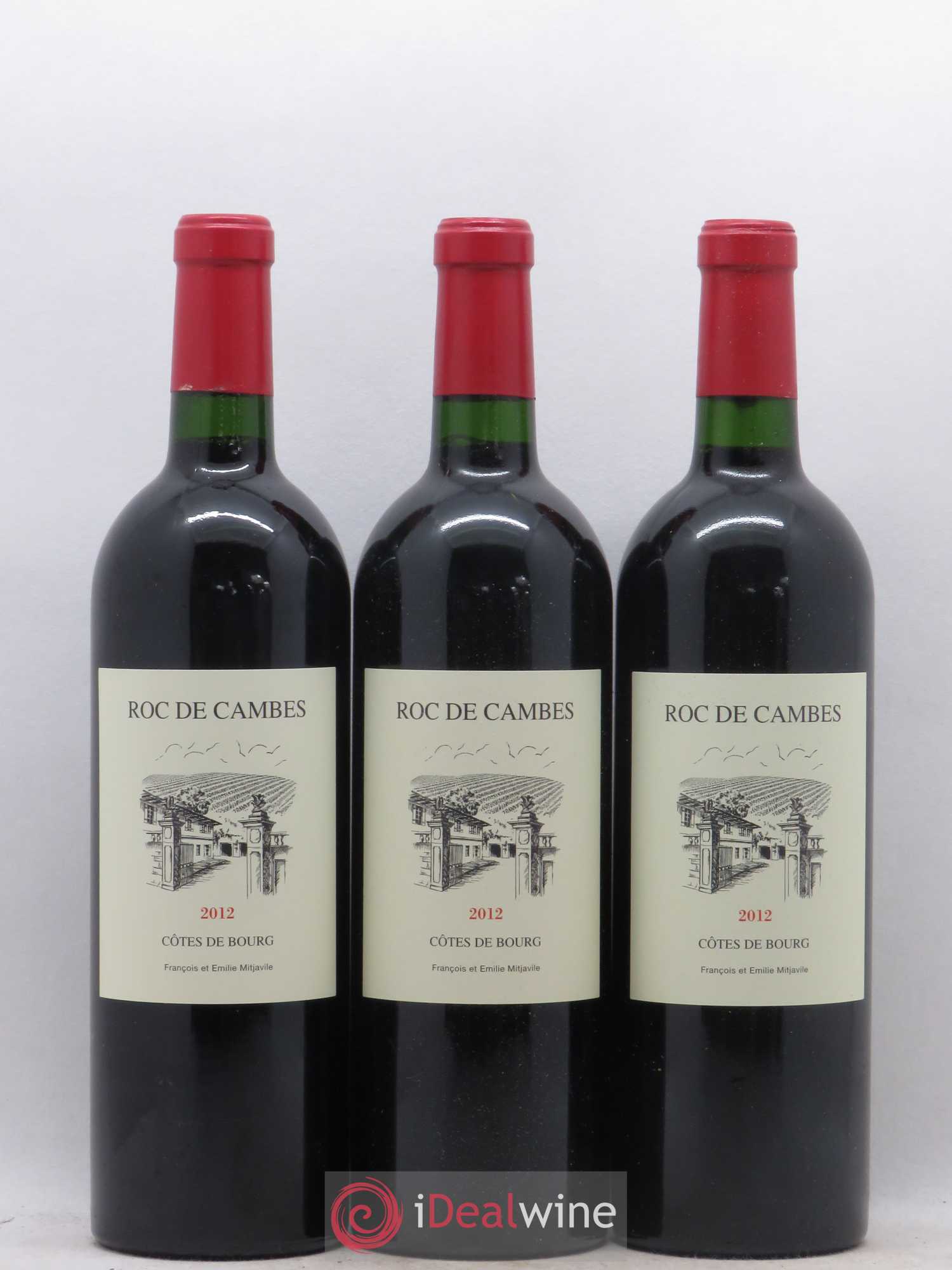 Roc de Cambes 2012 - Lot of 12 bottles - 3