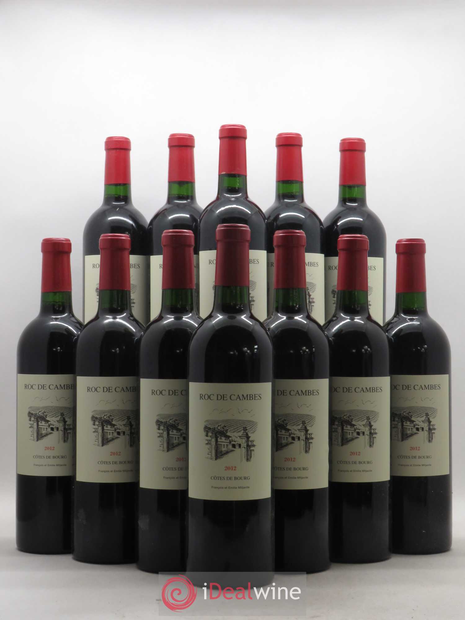Roc de Cambes 2012 - Lot of 12 bottles - 0