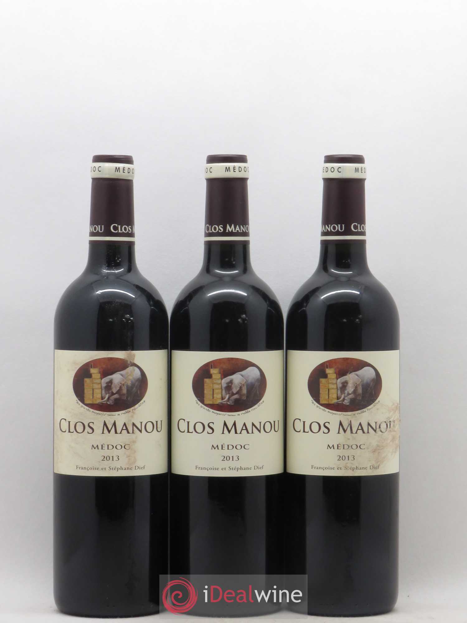 Clos Manou 2013 - Lot de 6 bouteilles - 1