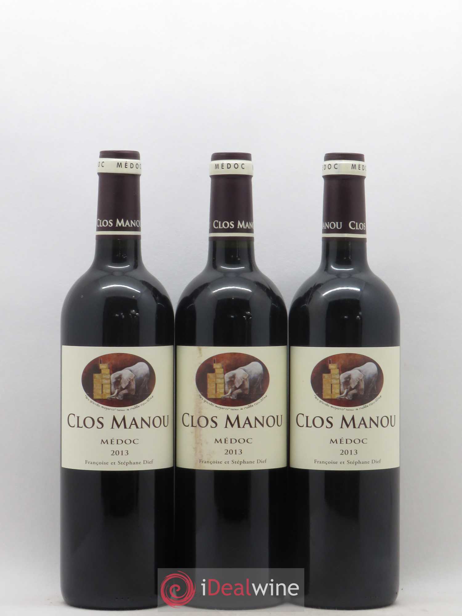 Clos Manou 2013 - Lot de 6 bouteilles - 2