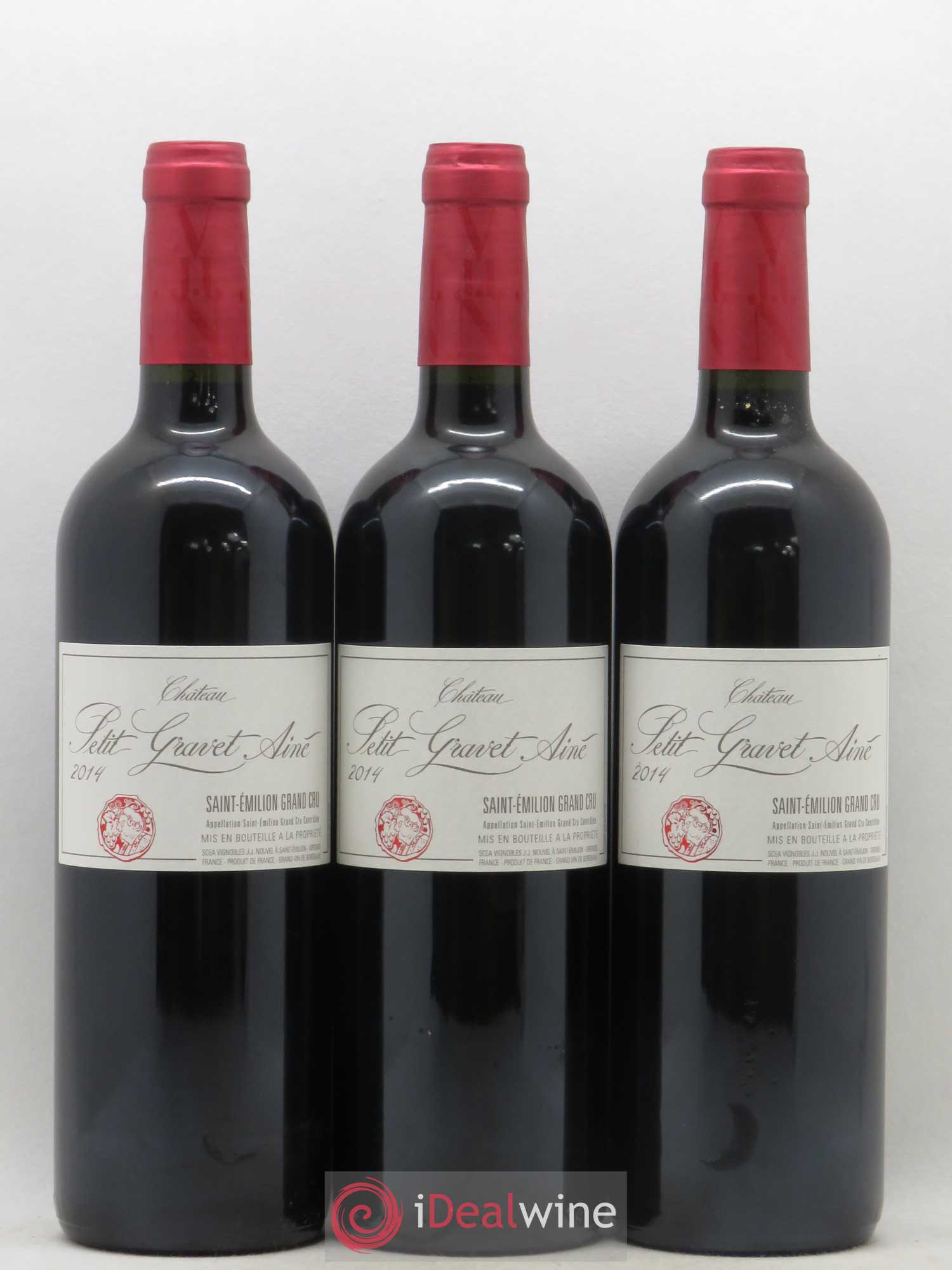 Saint-Émilion Grand Cru Petit Gravet Ainé 2014 - Posten von 6 Flaschen - 1