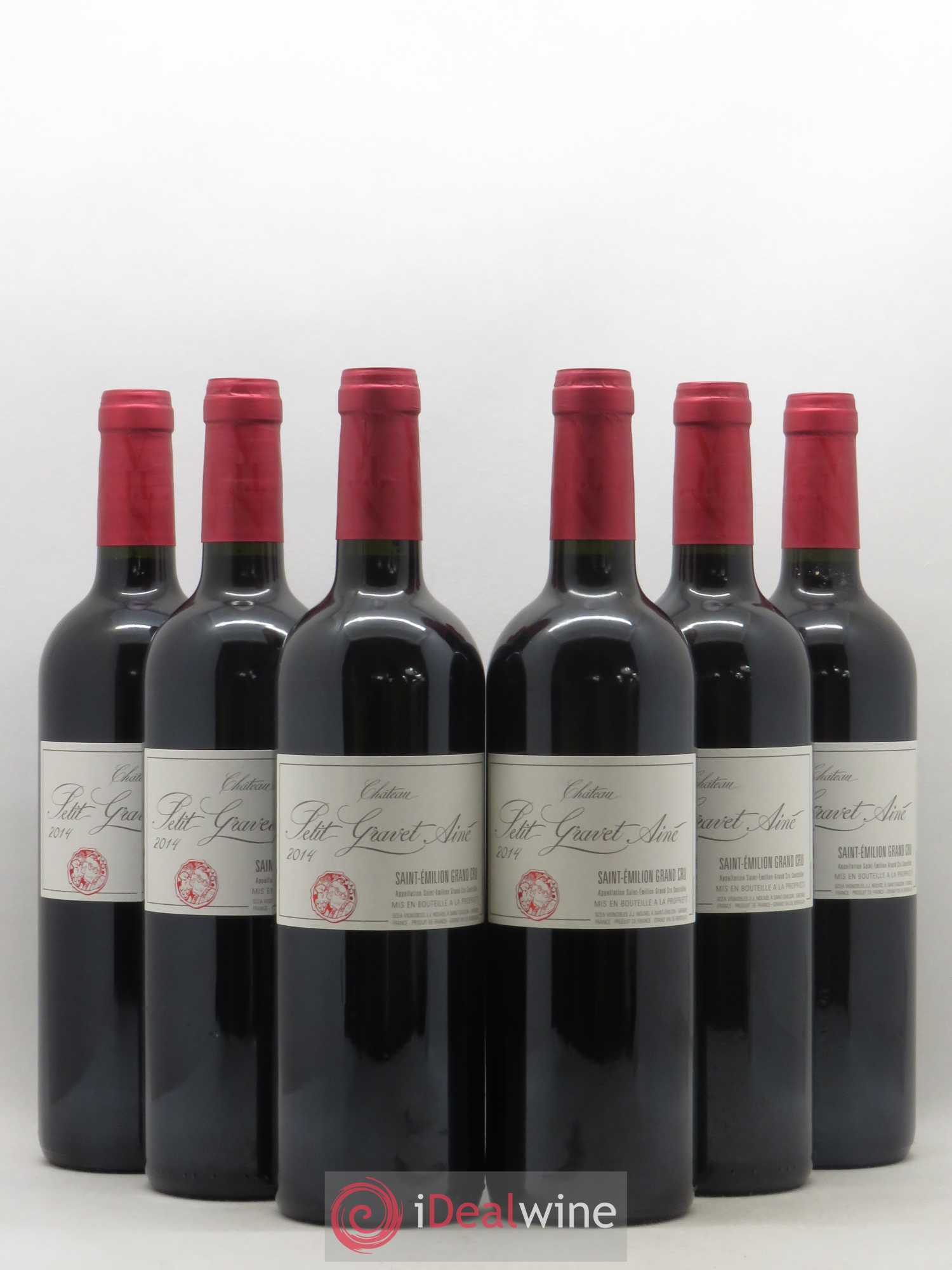 Saint-Émilion Grand Cru Petit Gravet Ainé 2014 - Posten von 6 Flaschen - 0