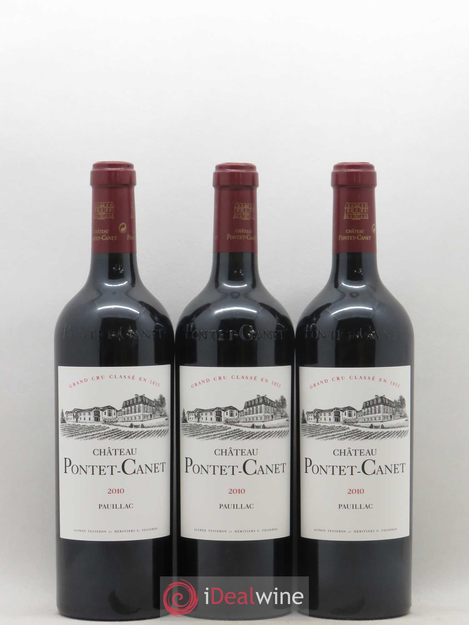 Château Pontet Canet 5ème Grand Cru Classé 2010 - Lot de 6 bouteilles - 3