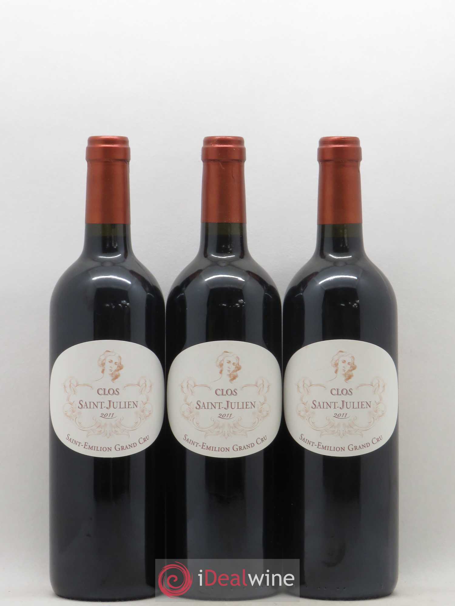 Saint-Émilion Grand Cru Clos Saint Julien 2011 - Lot de 6 bouteilles - 2