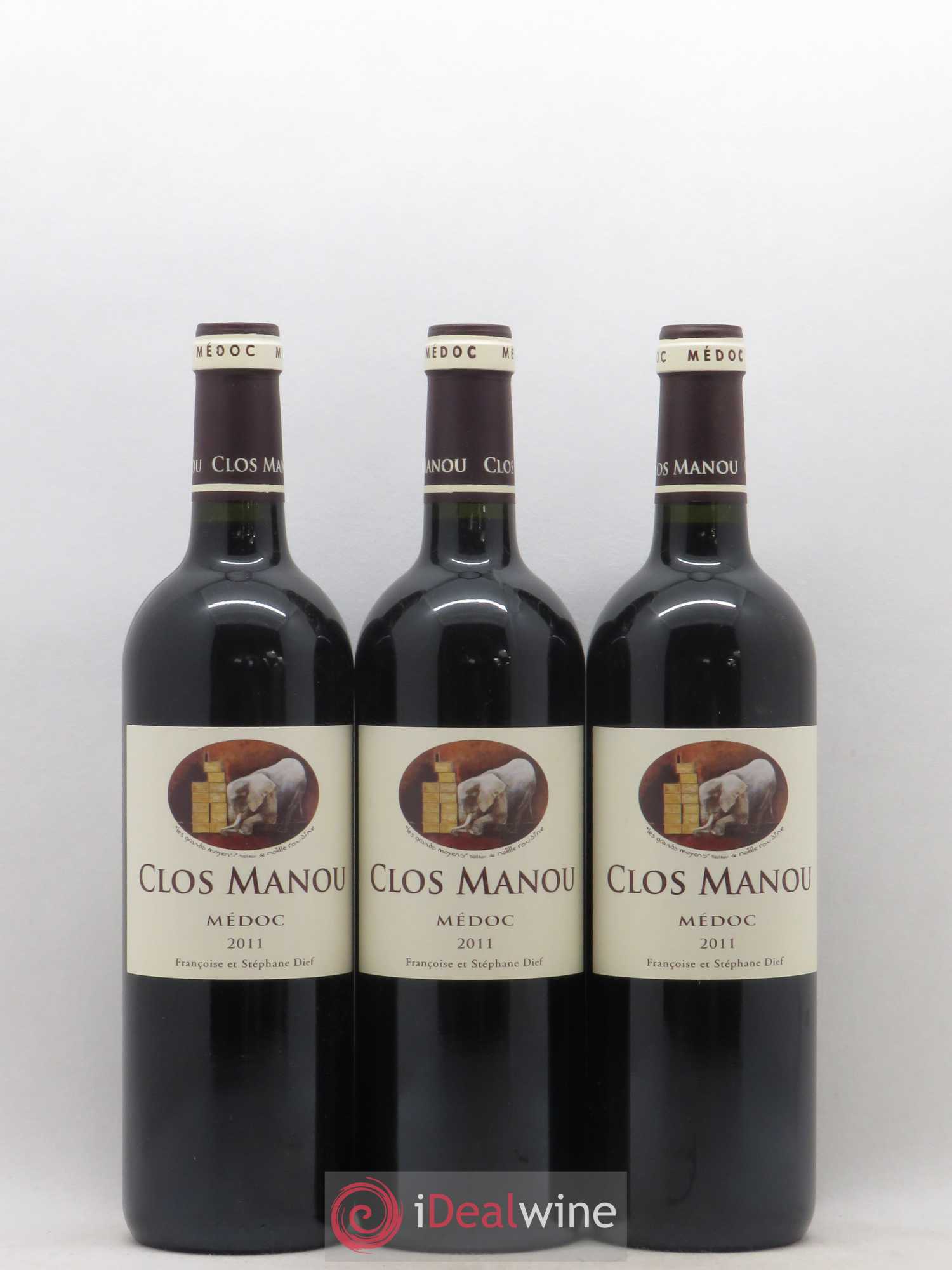 Clos Manou 2011 - Lot de 6 bouteilles - 2