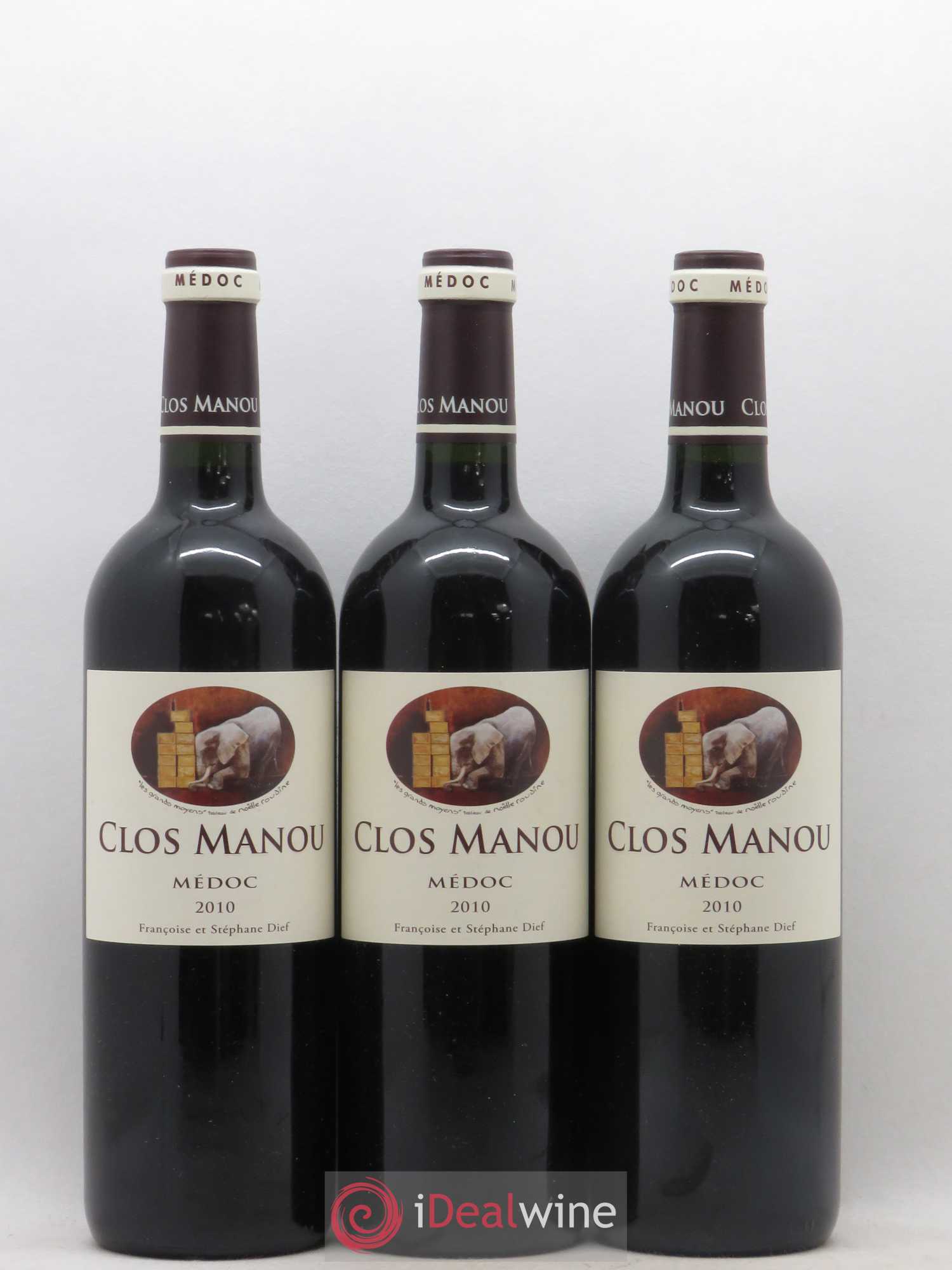 Clos Manou 2010 - Lot de 6 bouteilles - 2