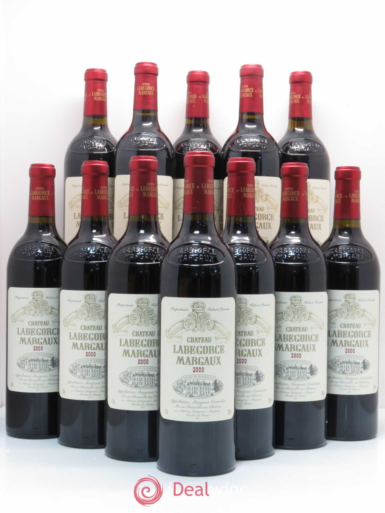 Château Labegorce Cru Bourgeois 2000 - Lot de 12 bouteilles - 0