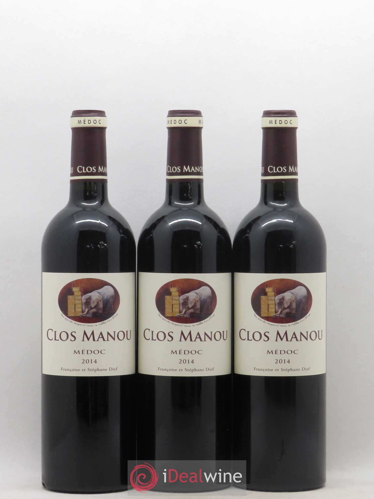 Clos Manou 2014 - Lot de 6 bouteilles - 2