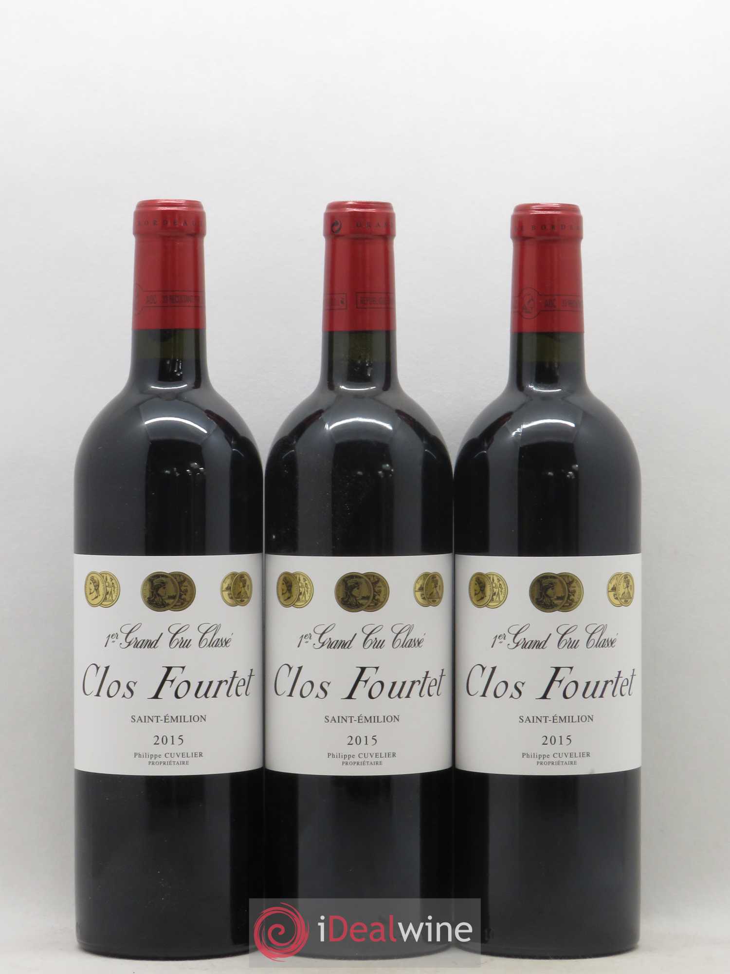 Clos Fourtet 1er Grand Cru Classé B 2015 - Lot de 6 bouteilles - 2
