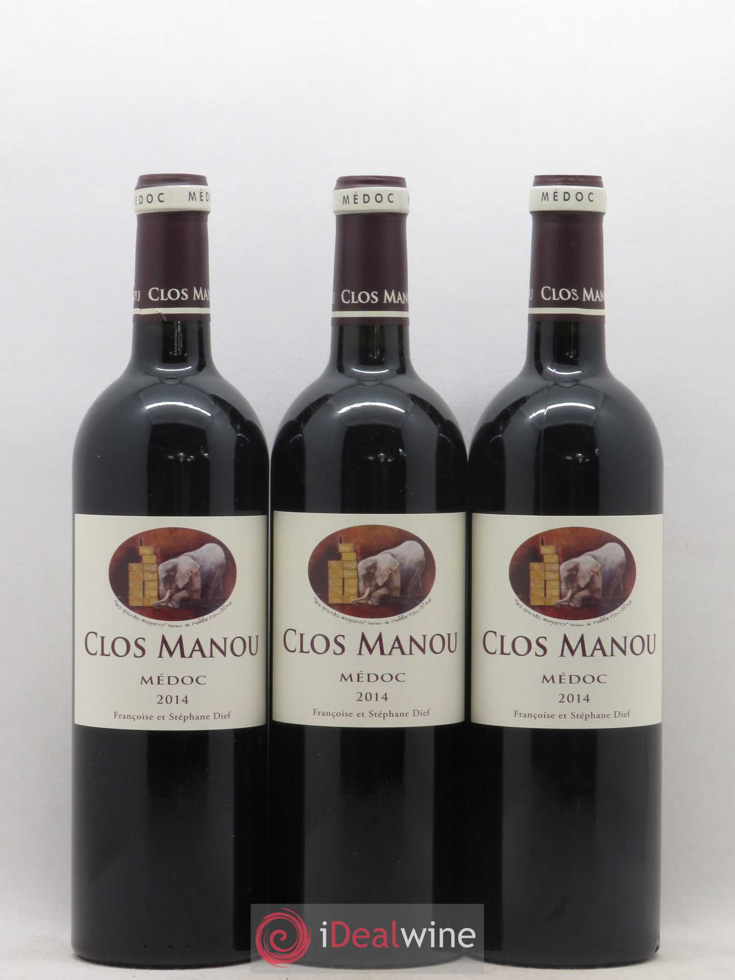 Clos Manou 2014 - Lot de 6 bouteilles - 2