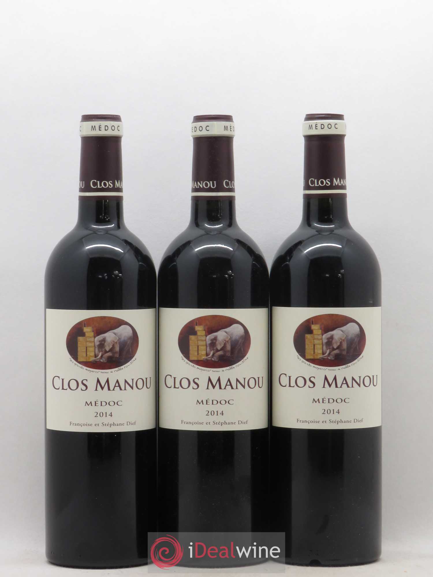 Clos Manou 2014 - Lot de 6 bouteilles - 2