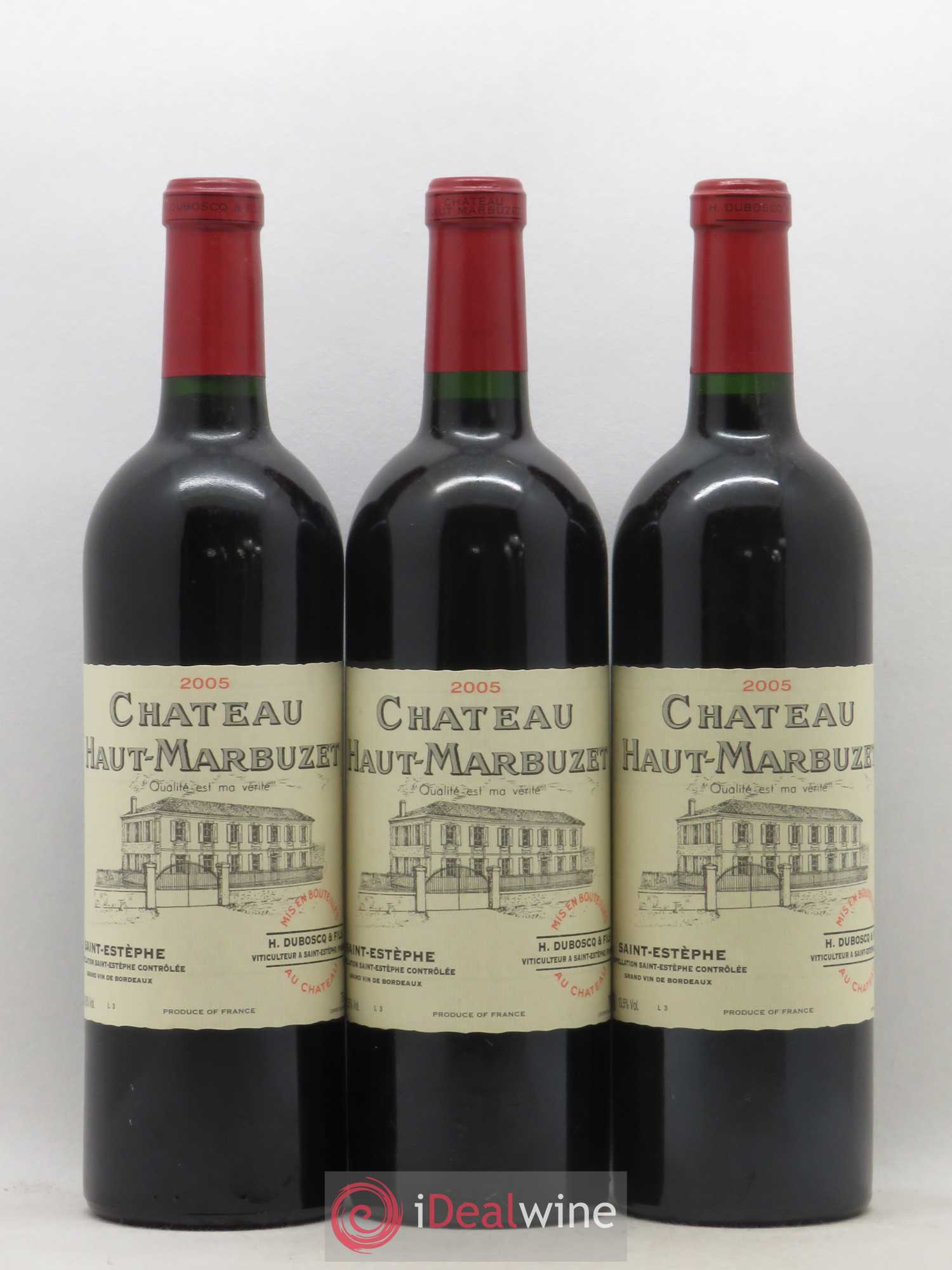 Château Haut Marbuzet 2005 - Lot de 12 bouteilles - 4