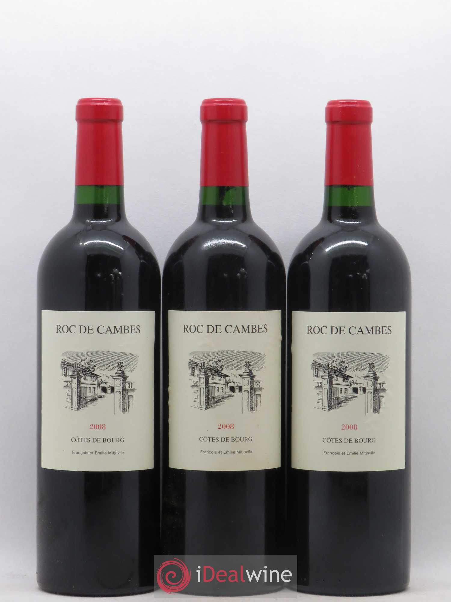 Roc de Cambes 2008 - Lot de 12 bouteilles - 2