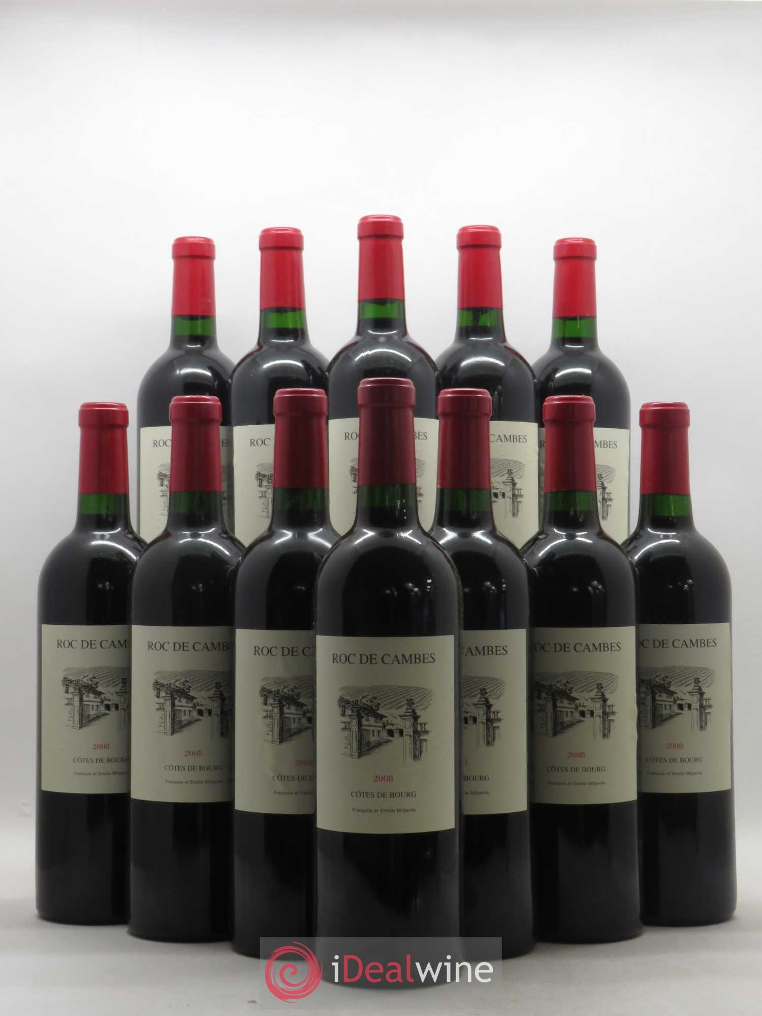 Roc de Cambes 2008 - Lot de 12 bouteilles - 0