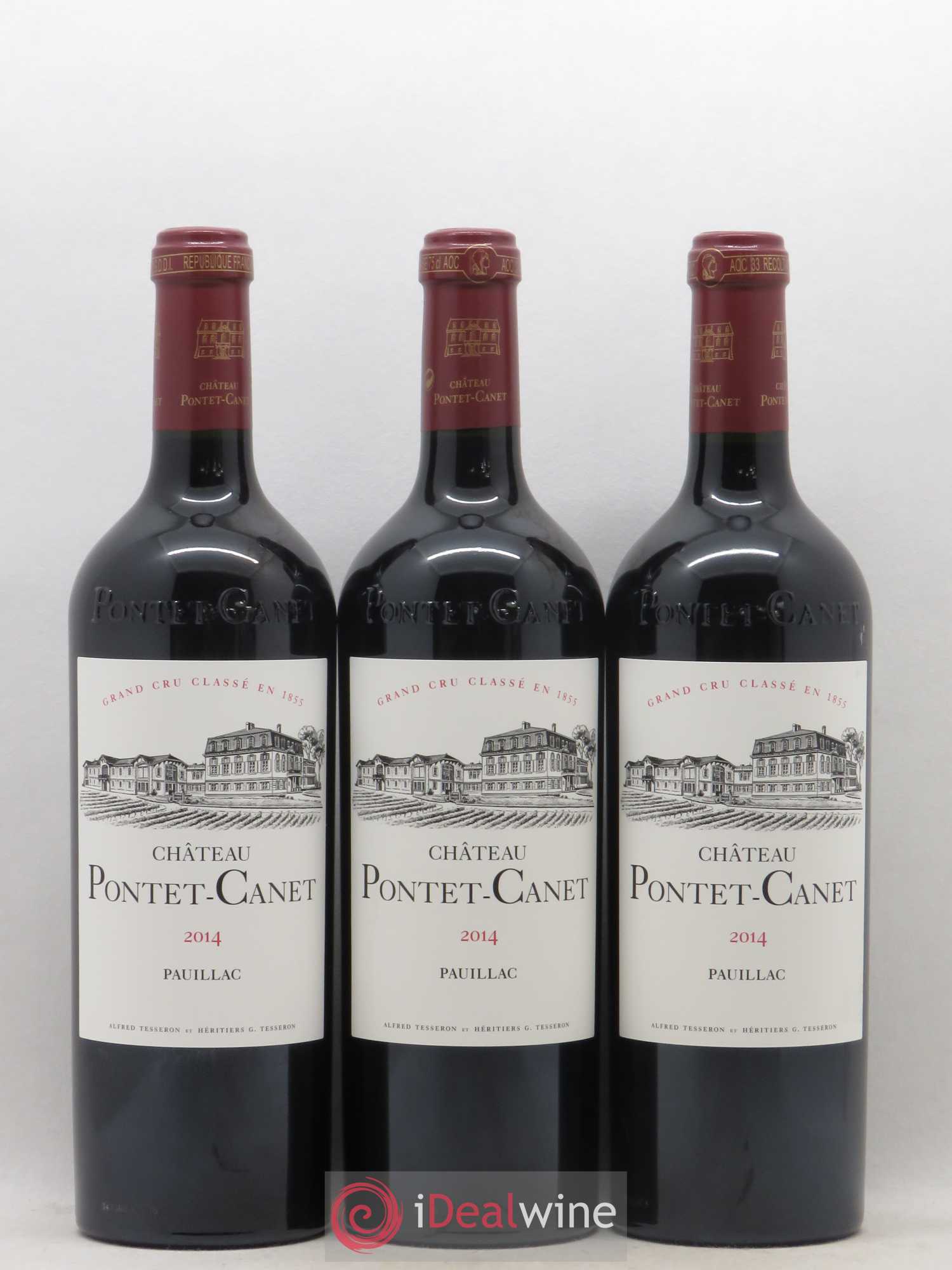 Château Pontet Canet 5ème Grand Cru Classé 2014 - Lot de 6 bouteilles - 2