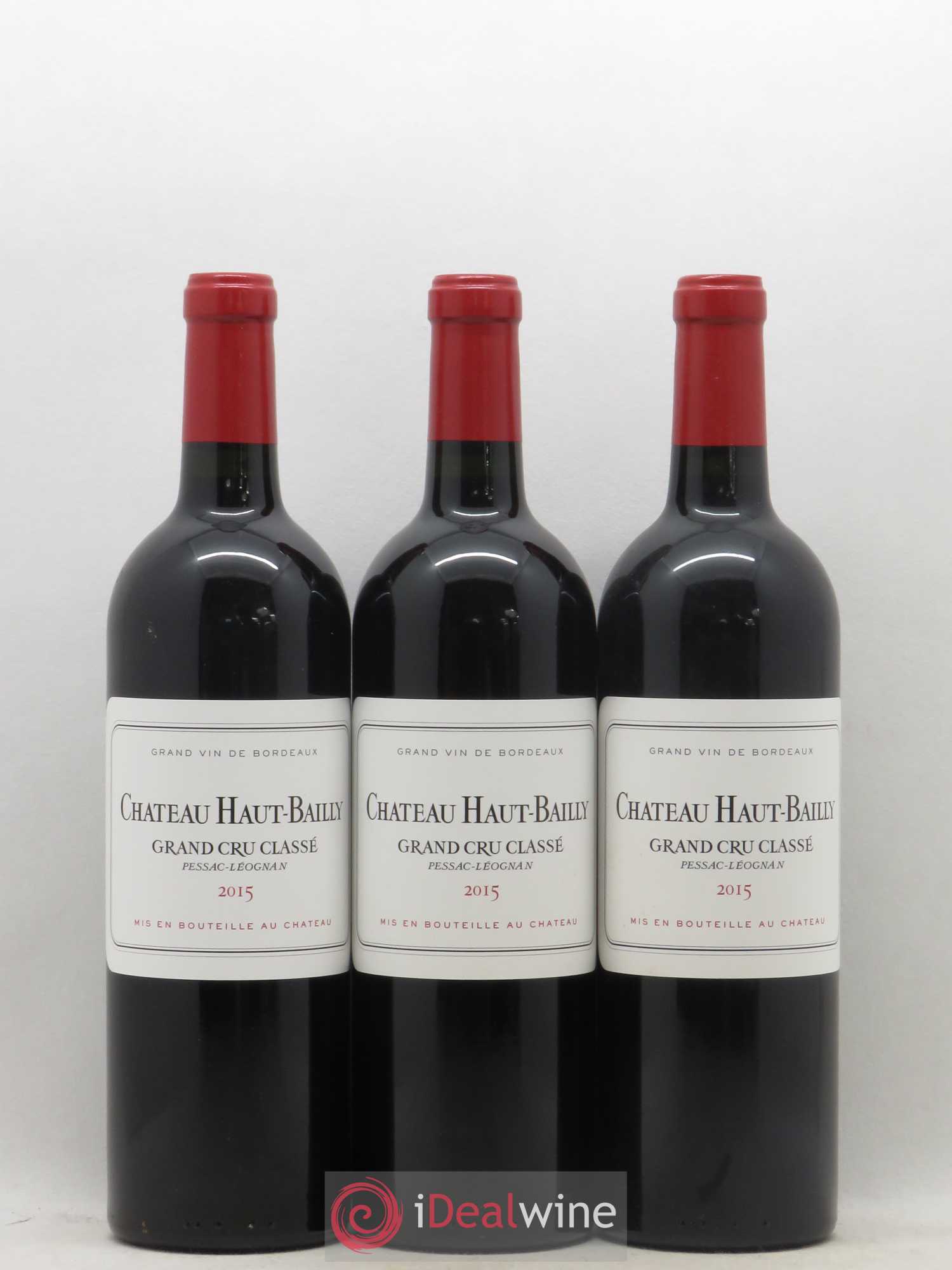 Château Haut-Bailly Cru Classé de Graves 2015 - Lot de 6 bouteilles - 1