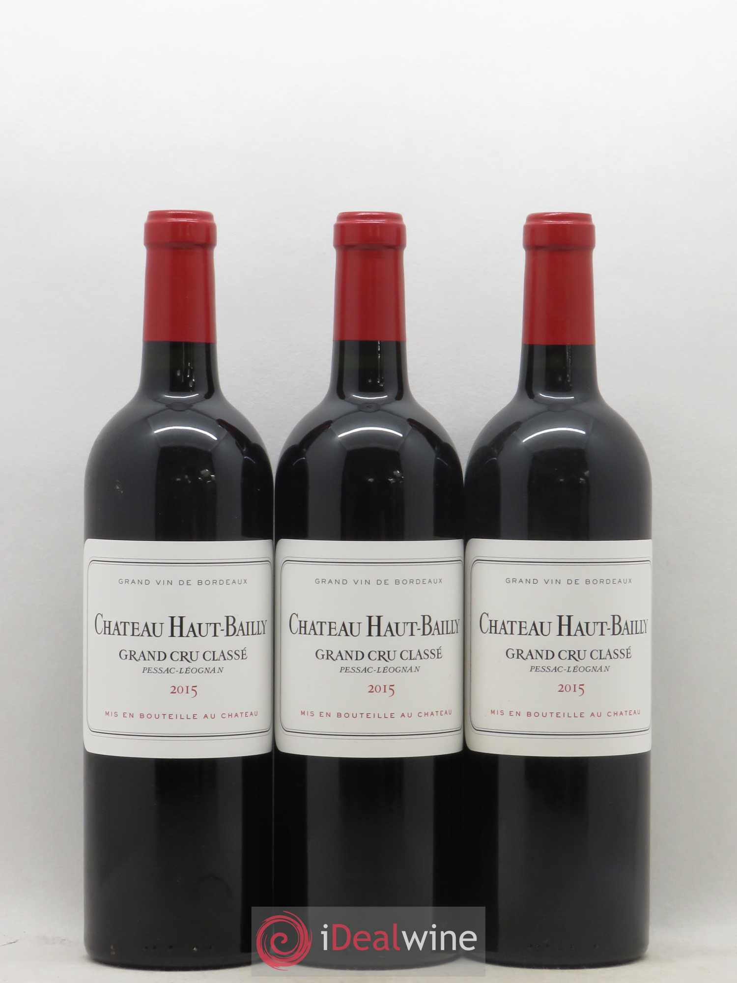 Château Haut-Bailly Cru Classé de Graves 2015 - Lot de 6 bouteilles - 3