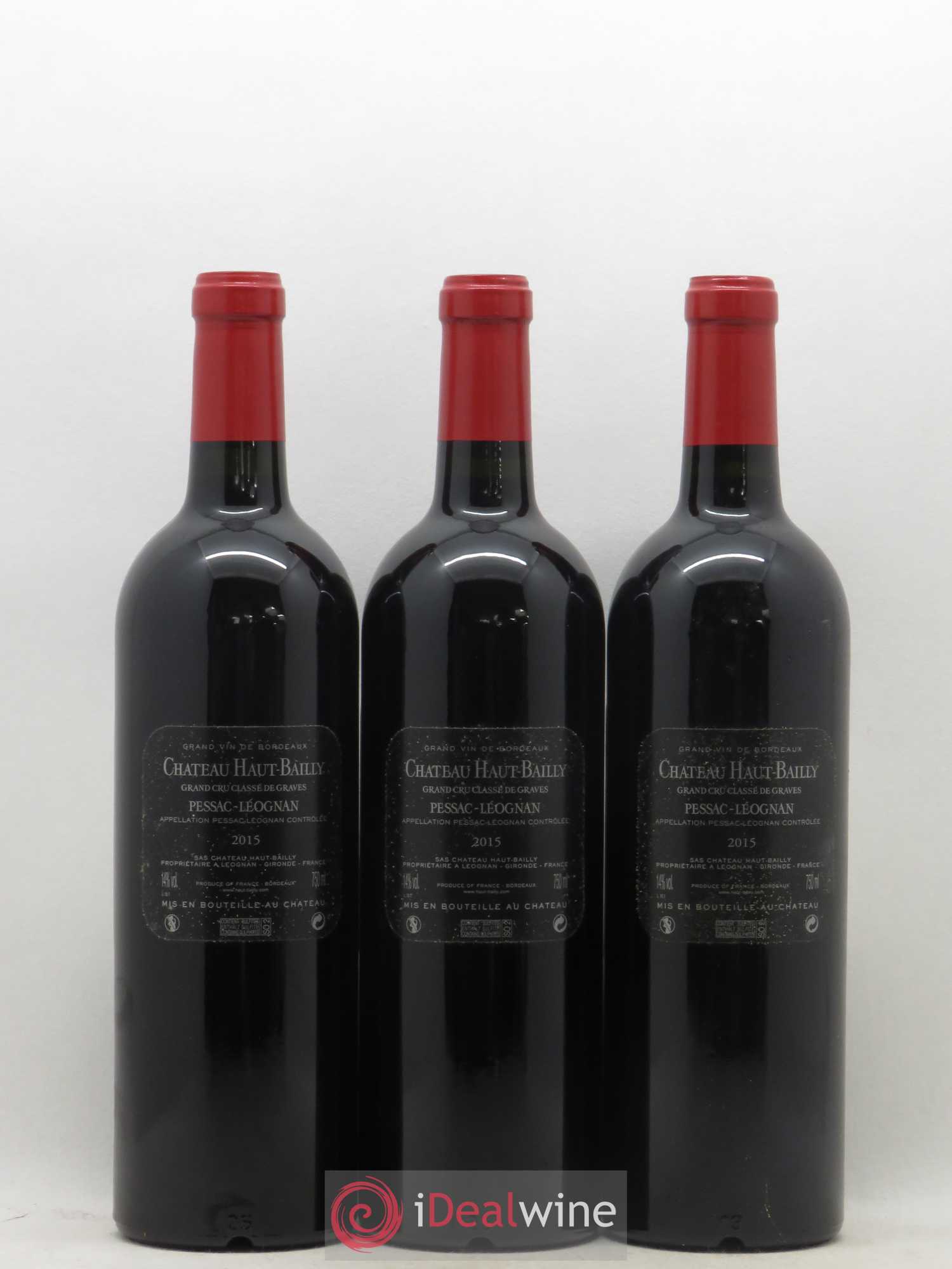 Château Haut-Bailly Cru Classé de Graves 2015 - Lot de 6 bouteilles - 4
