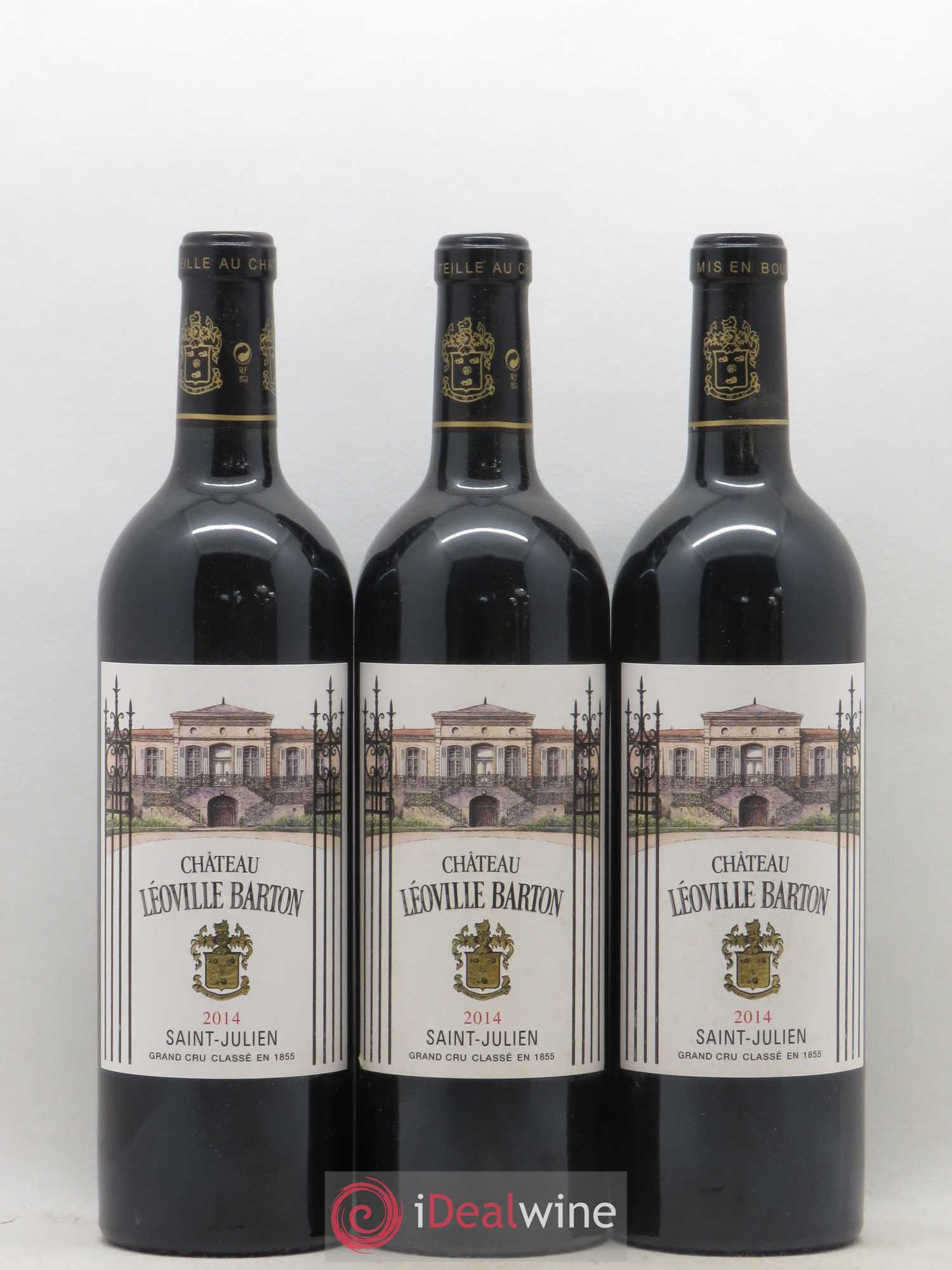 Château Léoville Barton 2ème Grand Cru Classé 2014 - Lot de 6 bouteilles - 1