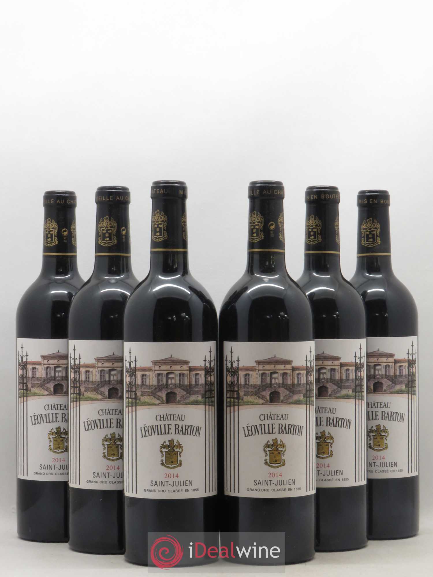Château Léoville Barton 2ème Grand Cru Classé 2014 - Lot de 6 bouteilles - 0